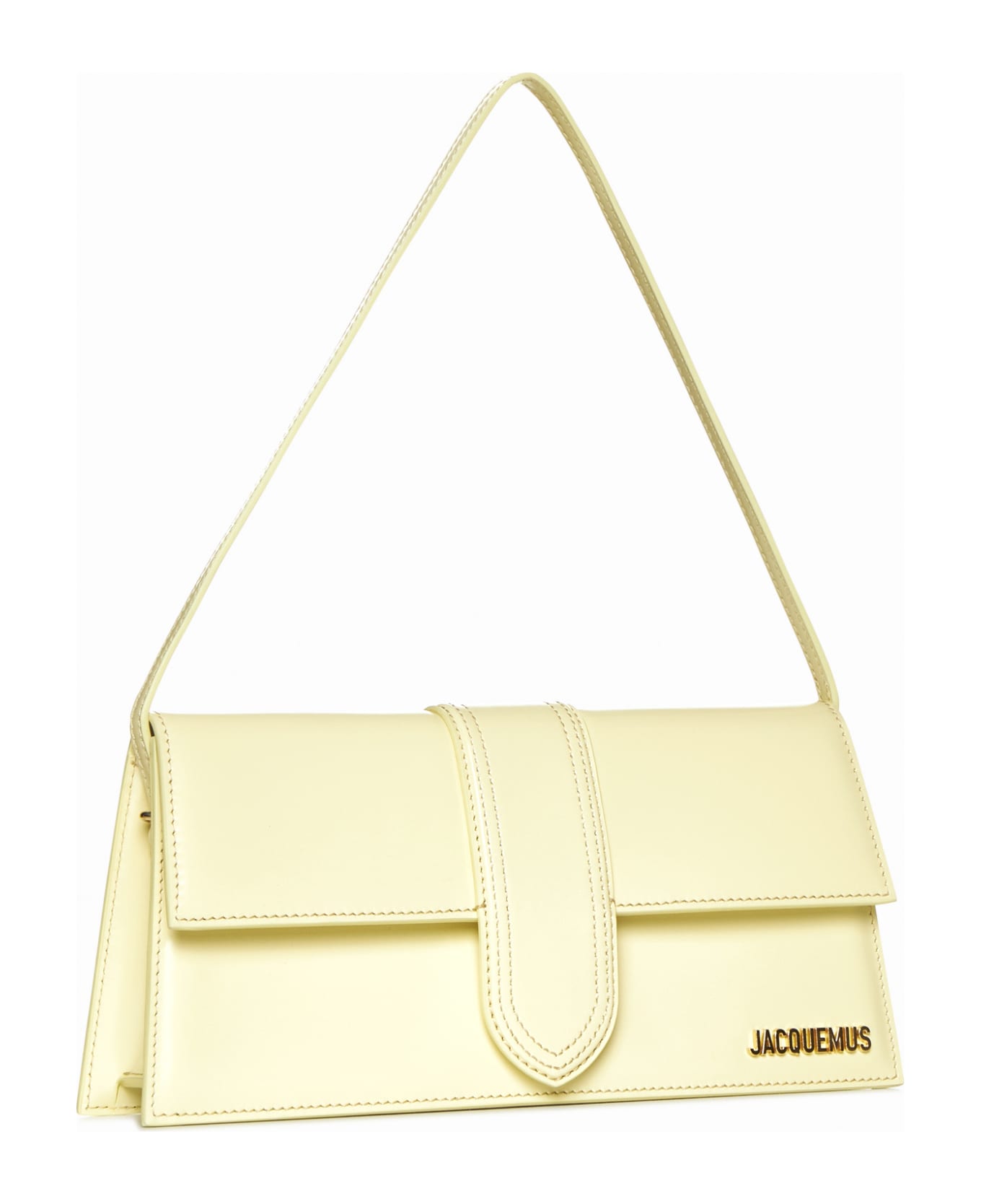 Jacquemus Le Bambino Flap Shoulder Bag - Pale yellow