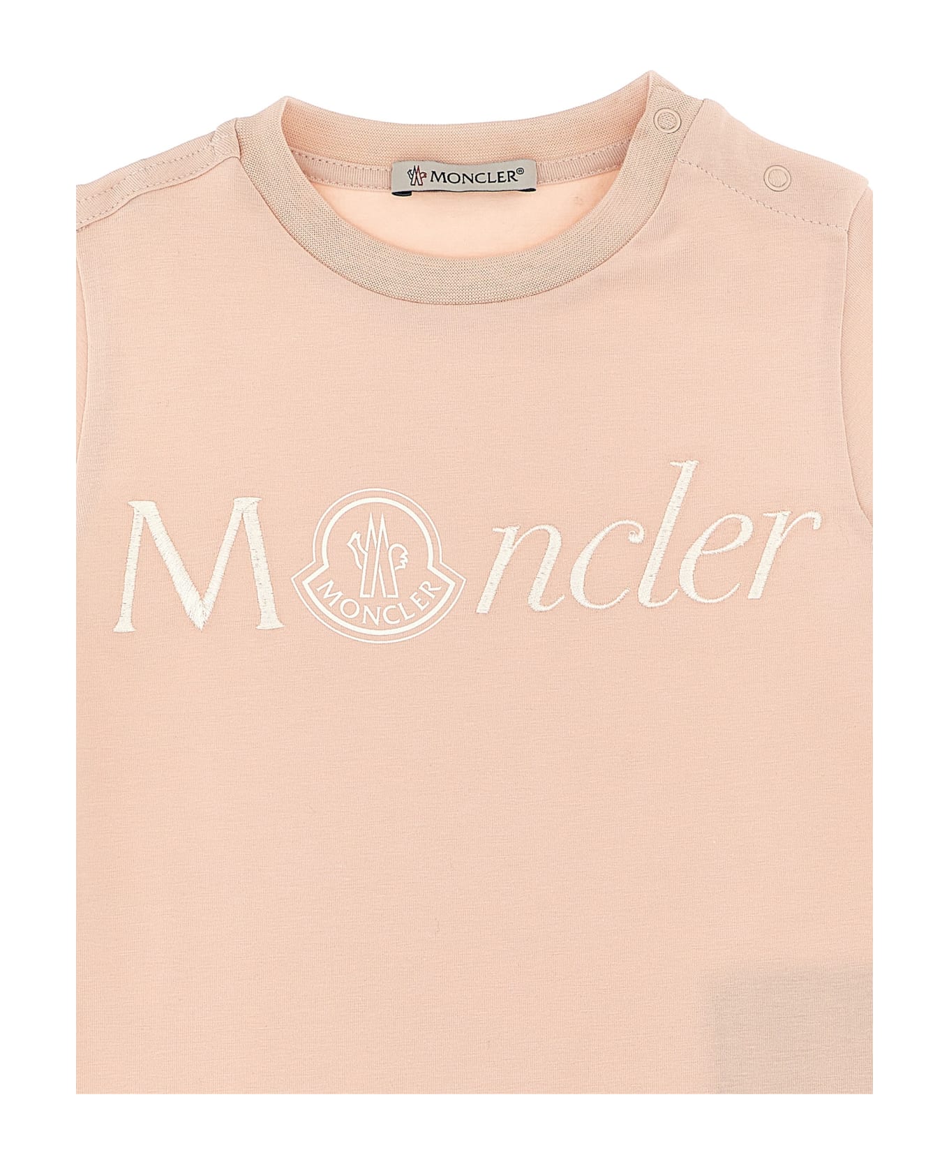 Moncler Logo T-shirt - Pink