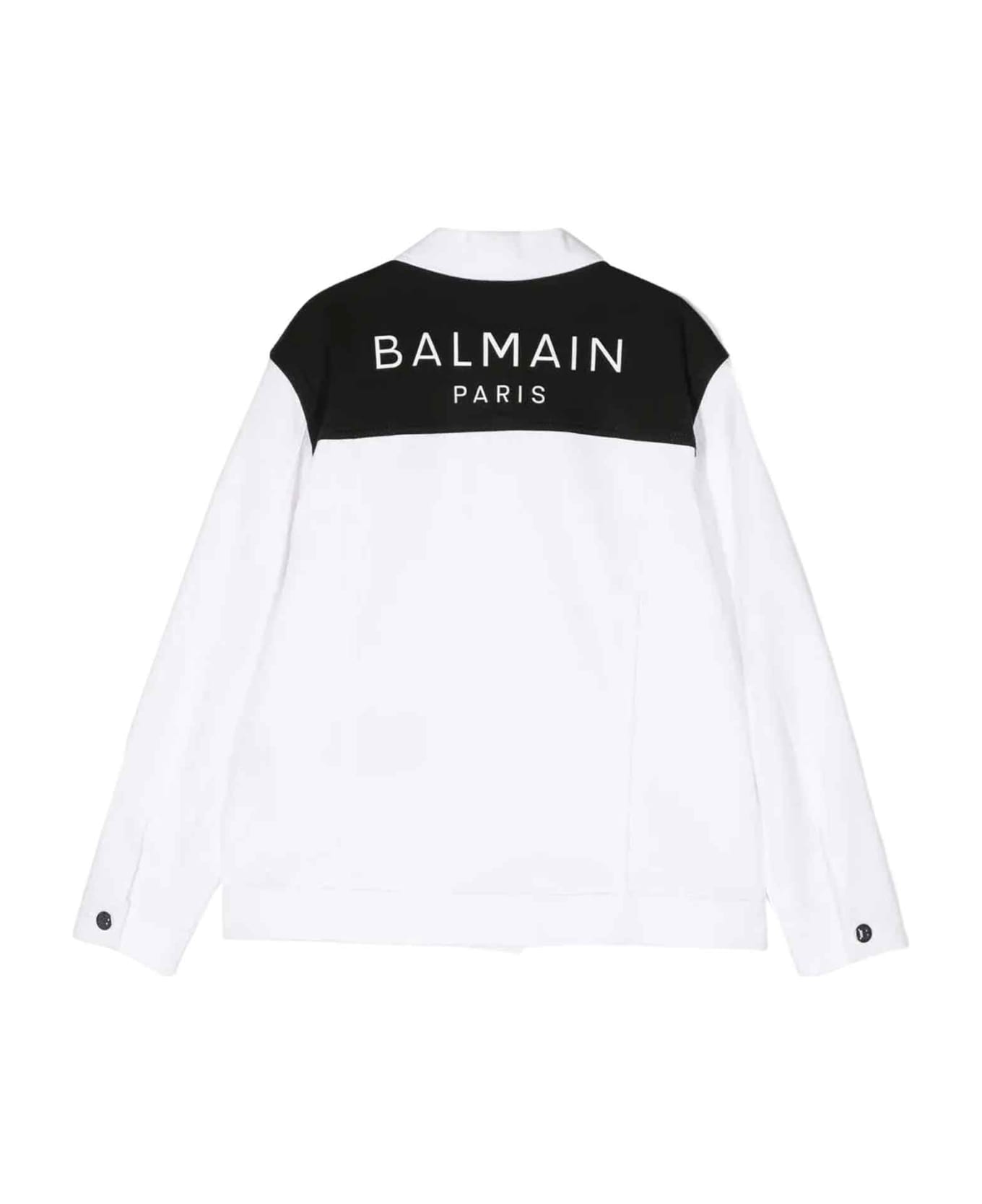 Balmain White Jacket Unisex - Bianco