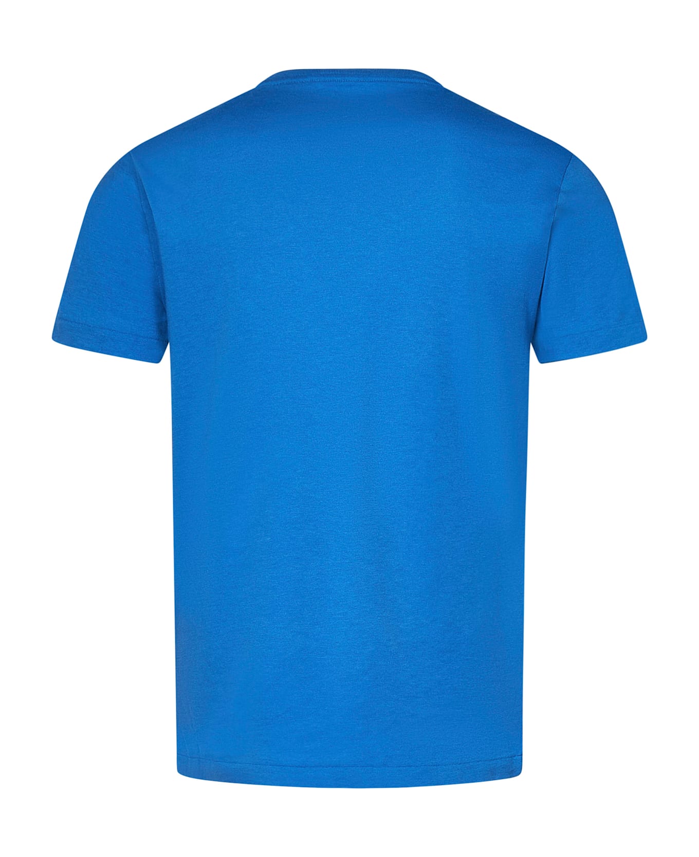 Polo Ralph Lauren Logo Embroidered Crewneck T-shirt - Blue