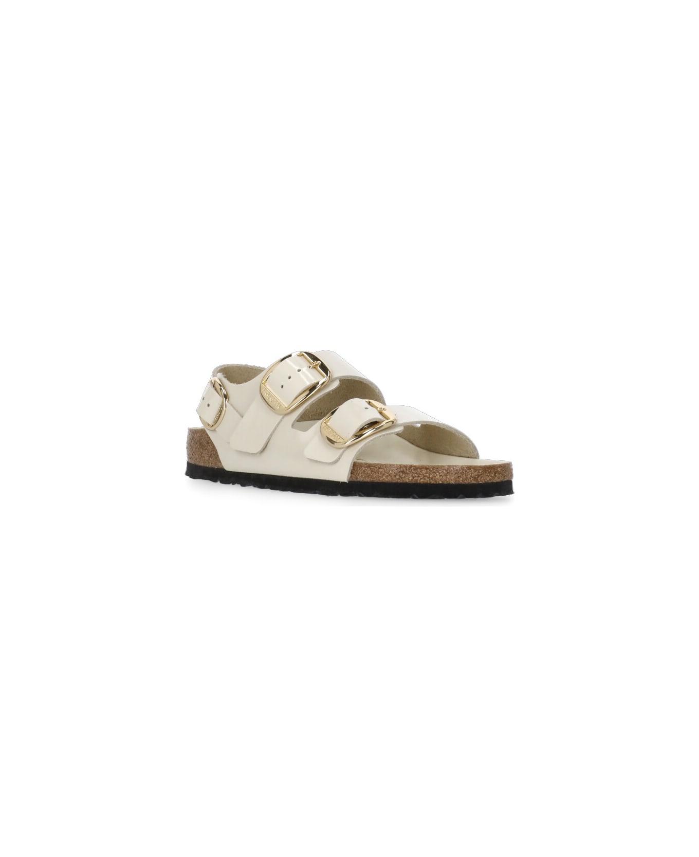 Birkenstock Milano Big Buckle Sandals - Ivory