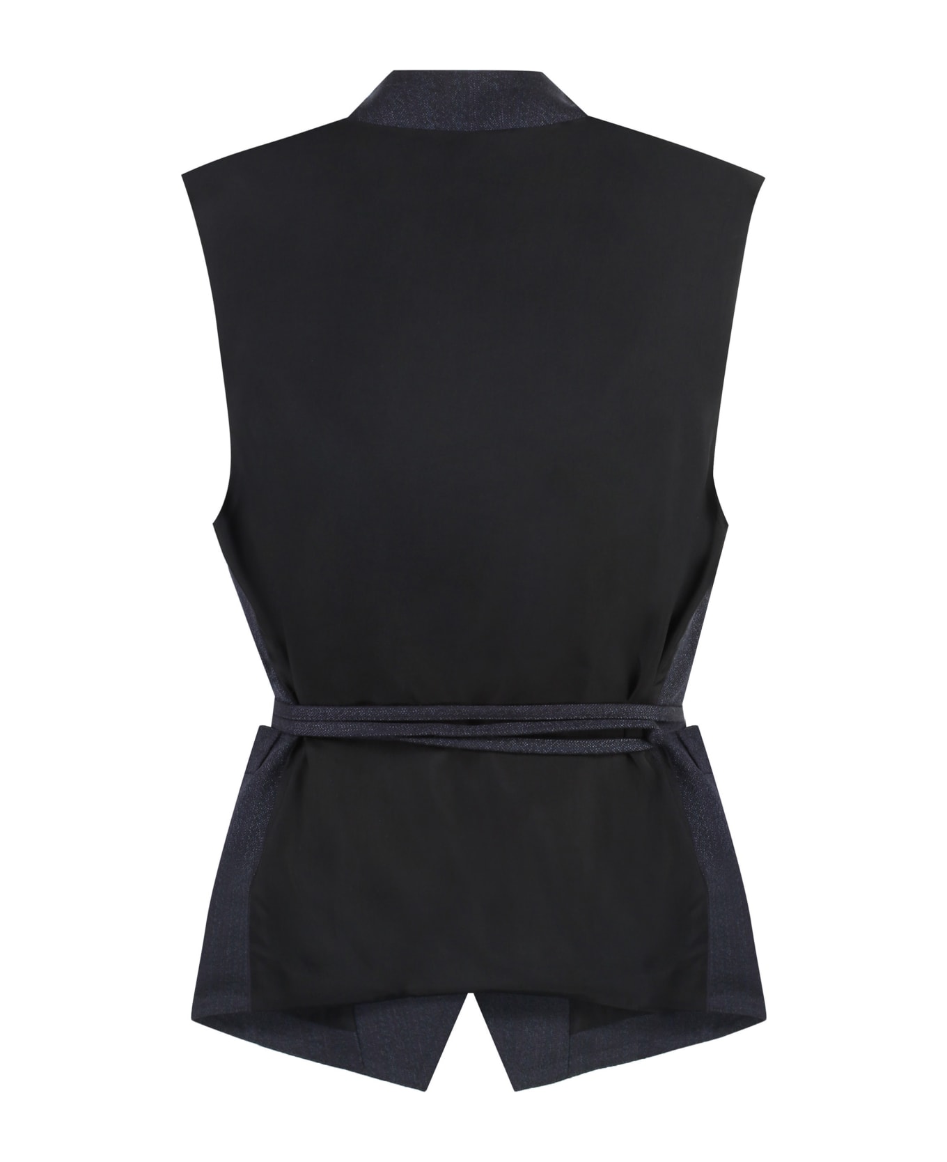 Bottega Veneta Wool Vest - blue