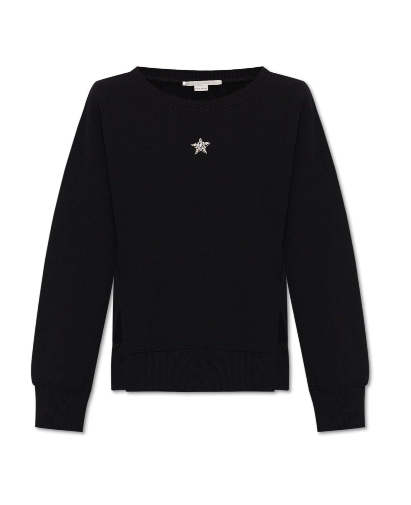Stella McCartney Appliqued Sweatshirt - Black フリース