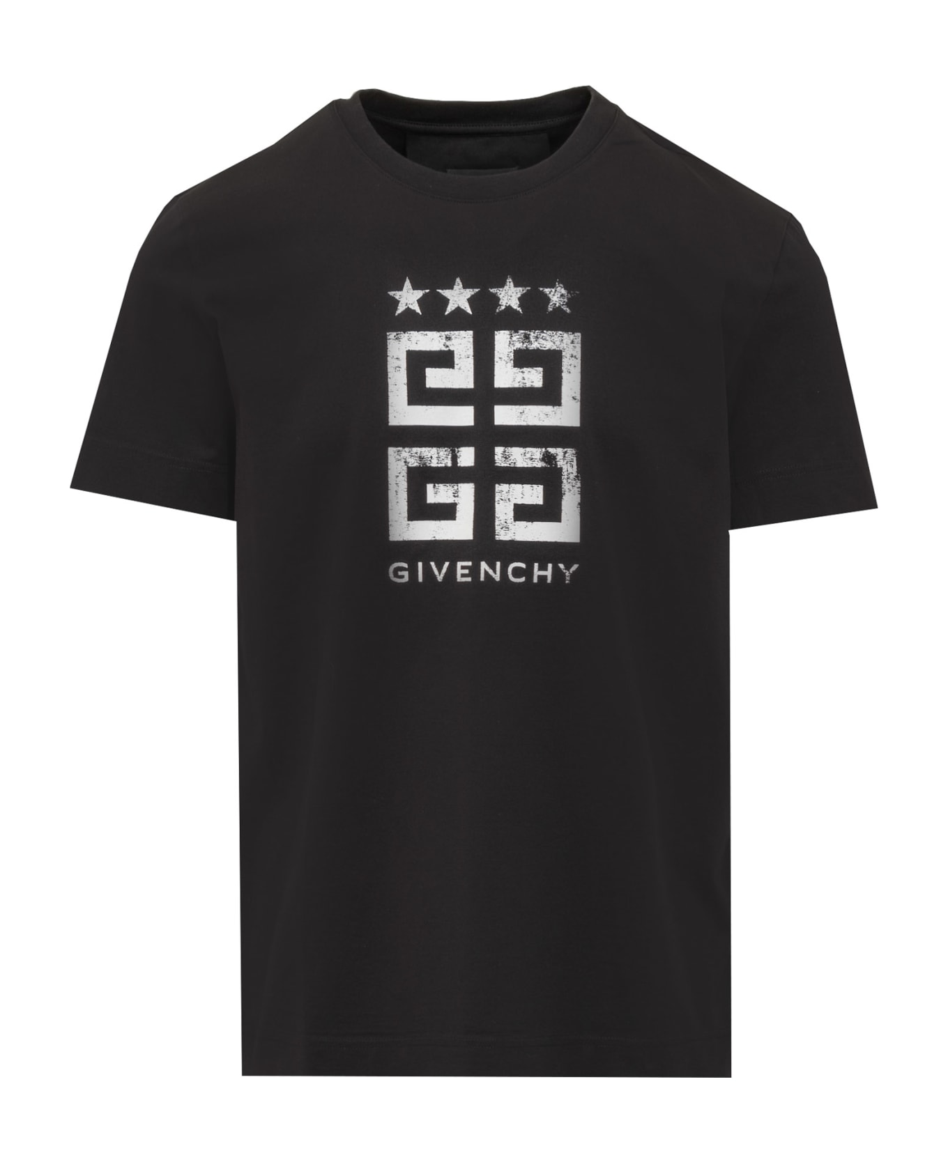 Givenchy T-shirt With Logo - Black シャツ