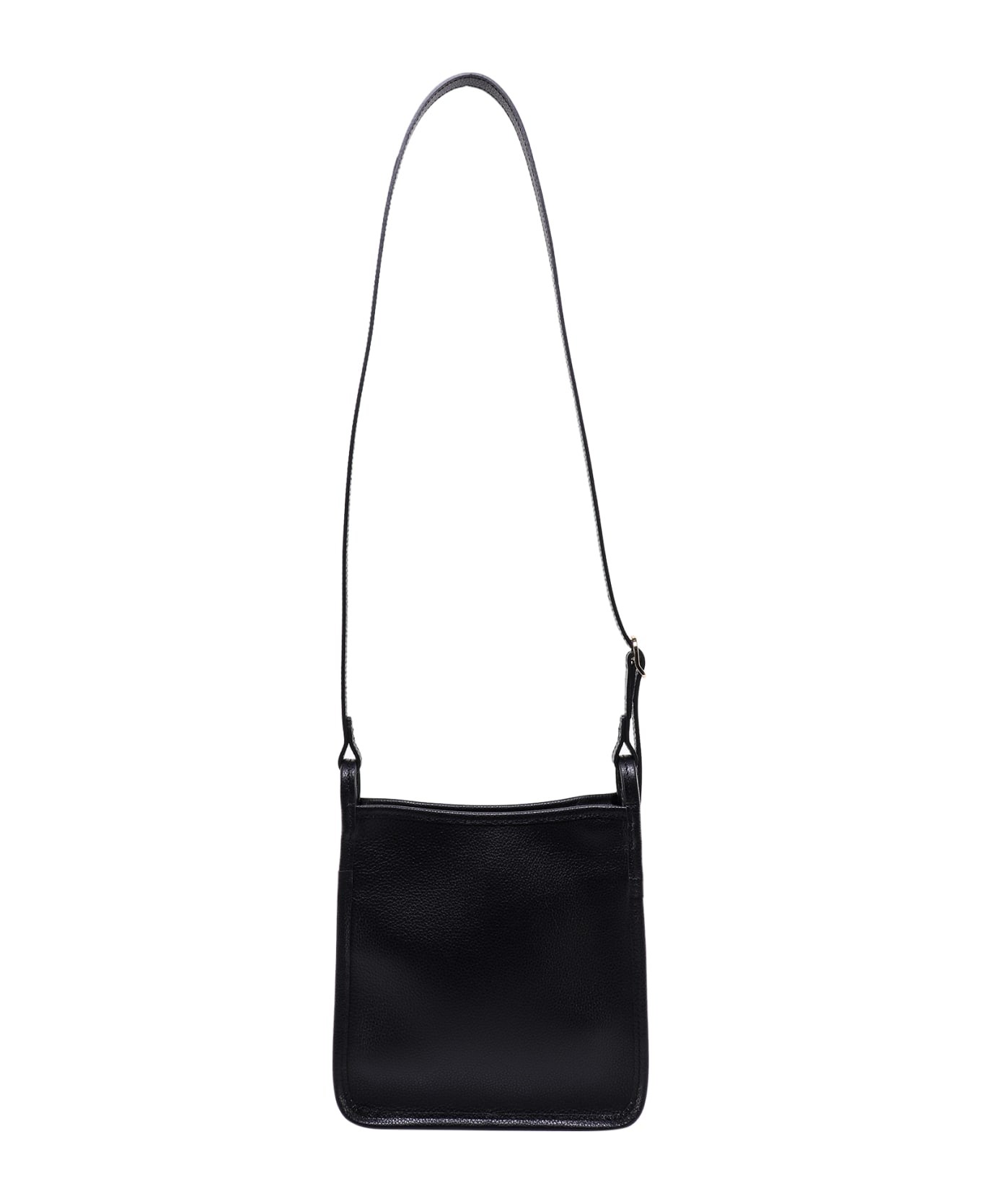 Longchamp Le Foulonné Shoulder Bag - Black ショルダーバッグ