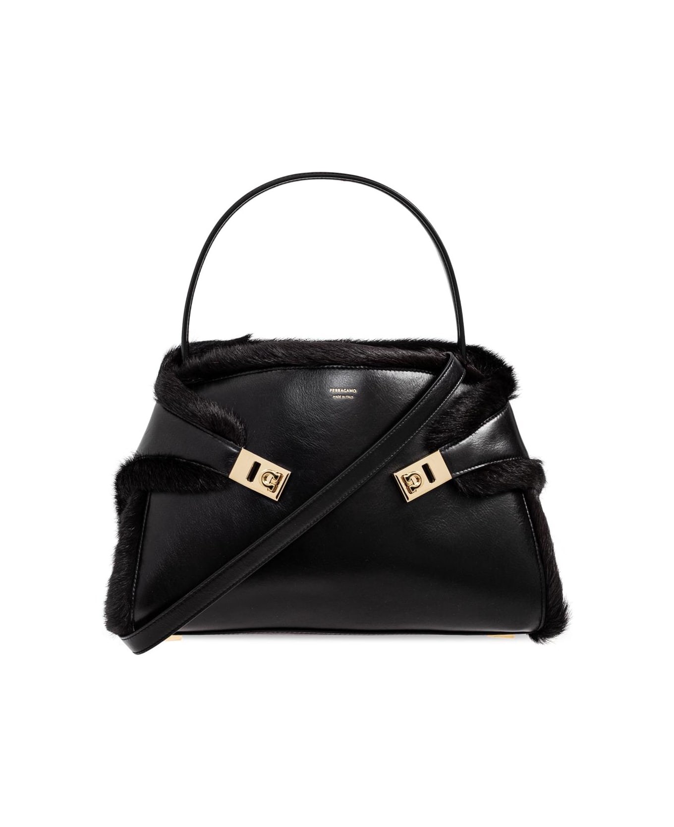 Ferragamo Handbag 
hug
 - BLACK