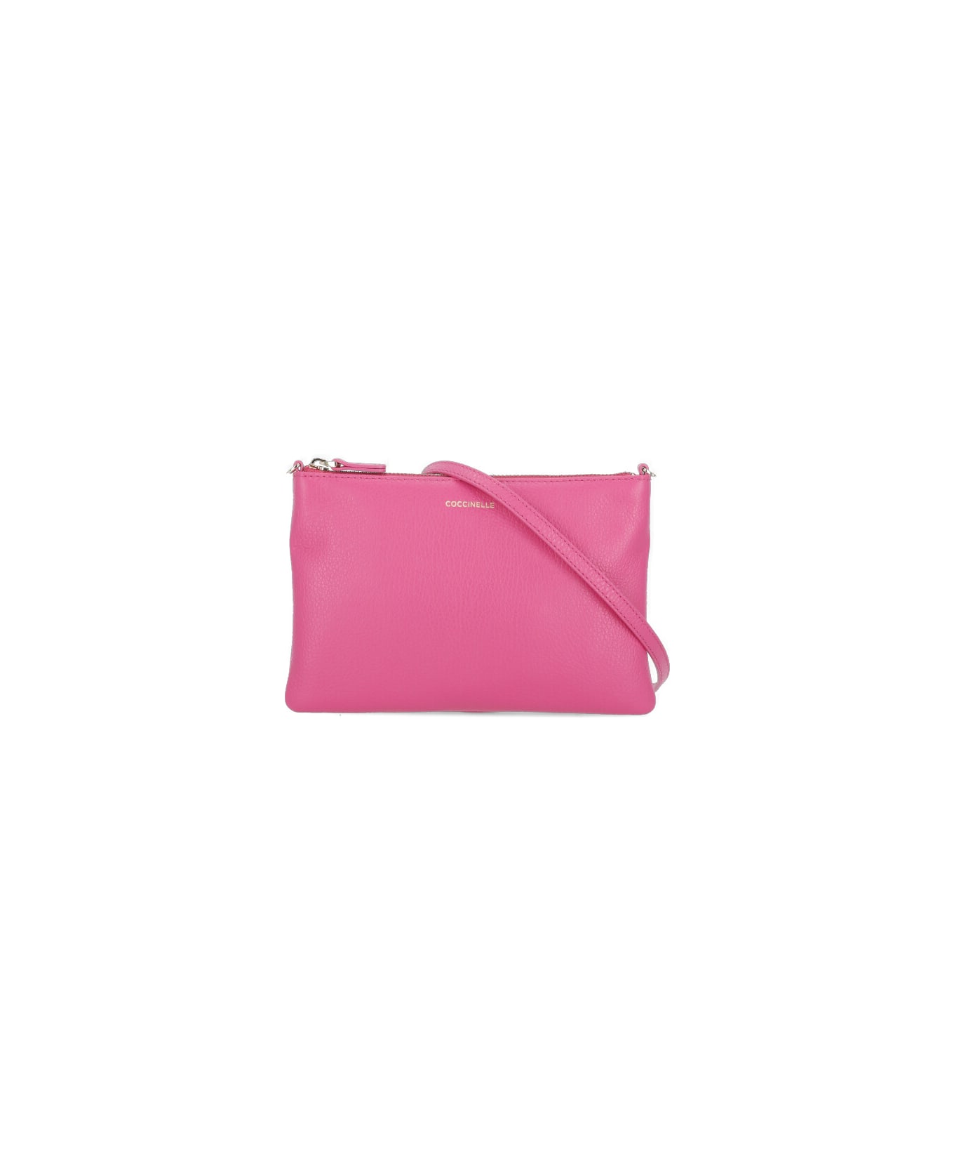 Coccinelle Best Crossbody Small Pochette - Fuchsia