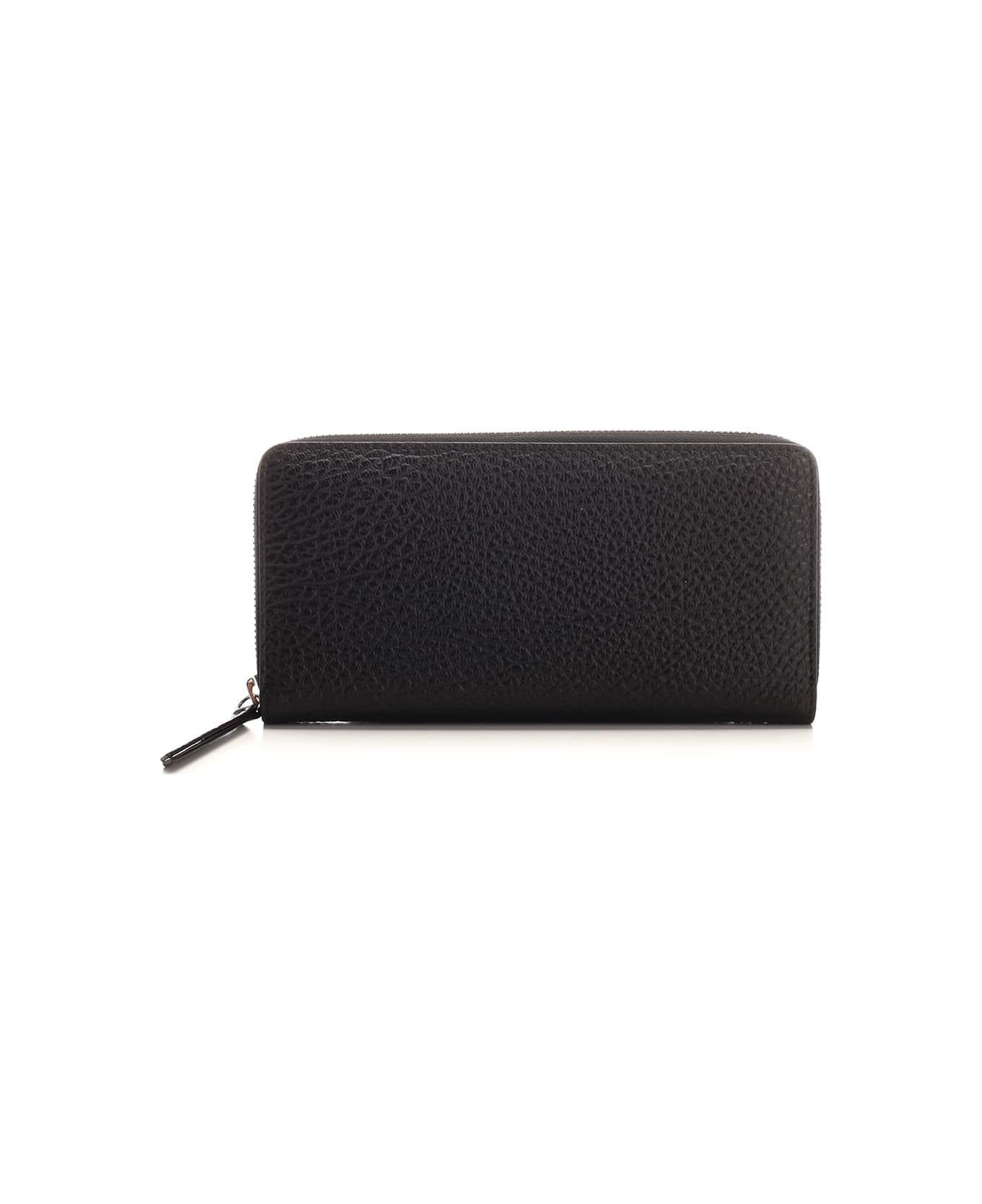 Maison Margiela Black 'four Stitches' Wallet - Black