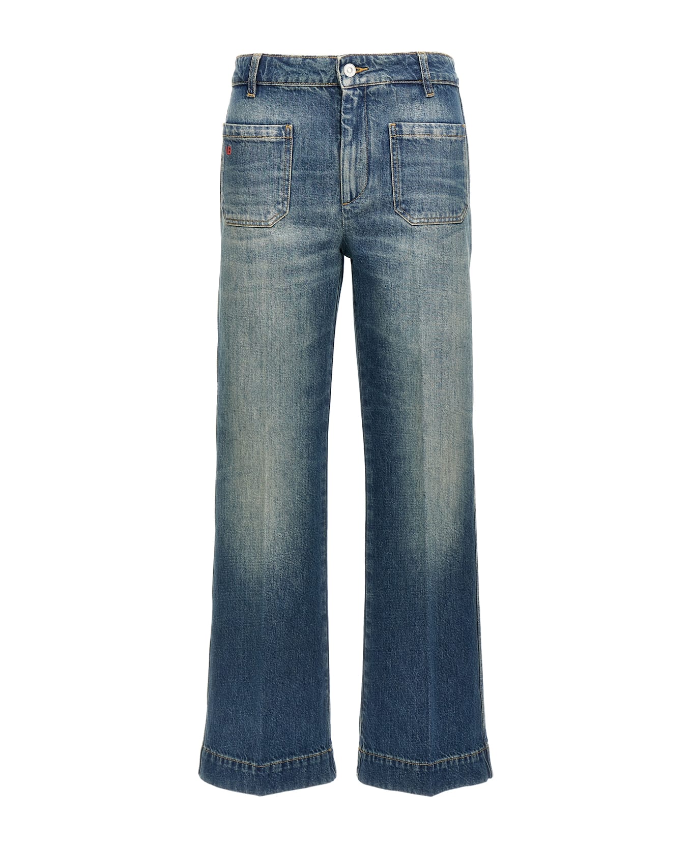 Victoria Beckham 'alina' Jeans - Blue