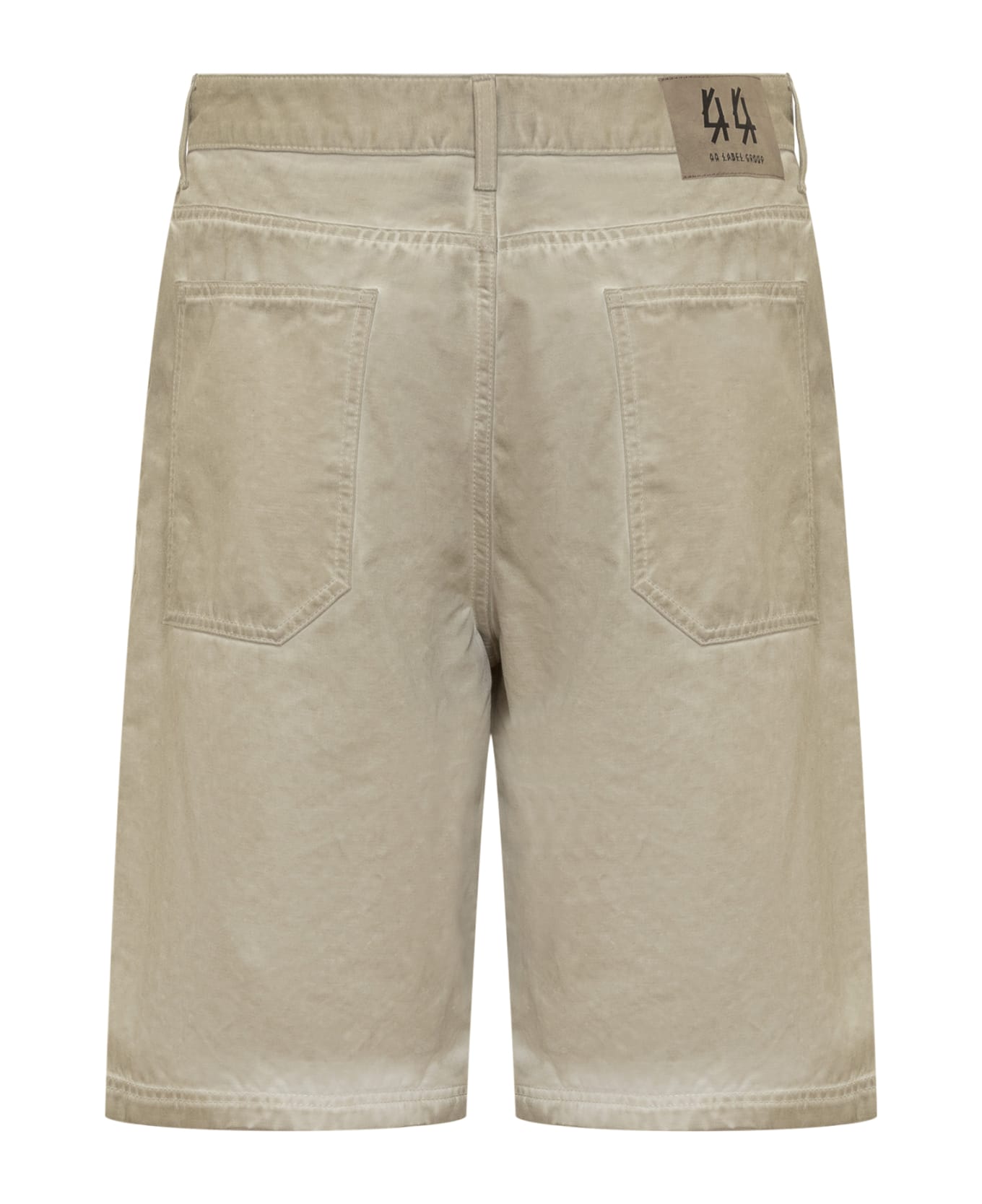 44 Label Group Shorts With Logo - SAND