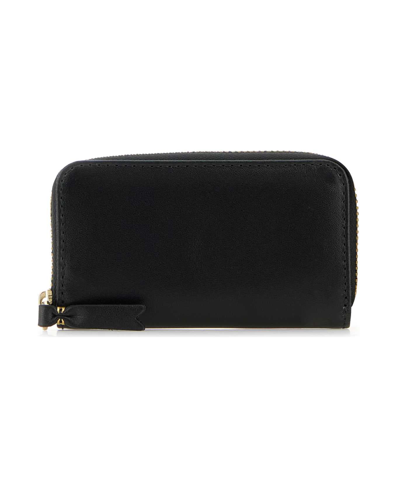 Comme des Garçons Black Leather Coin Case - BLACK 財布