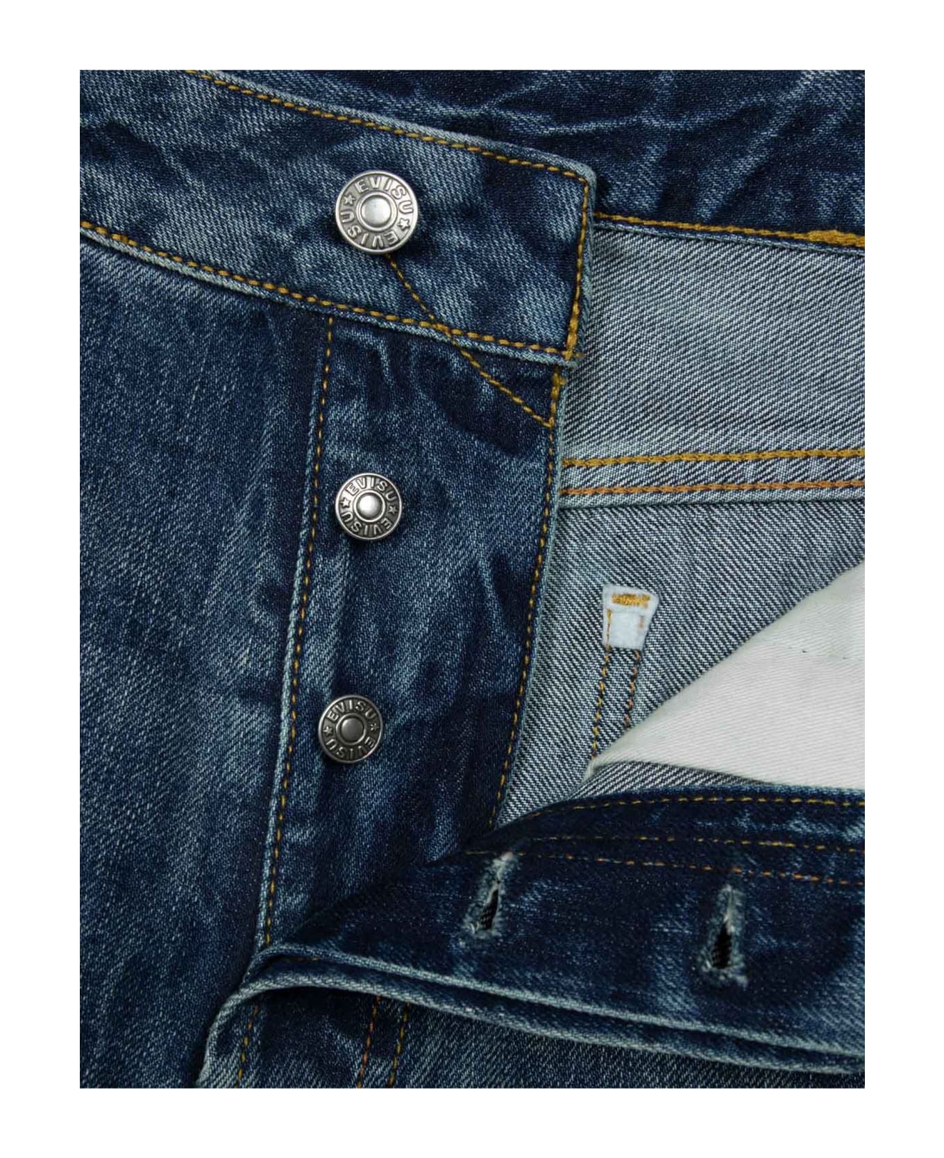 Evisu Jeans Blue - Blue デニム