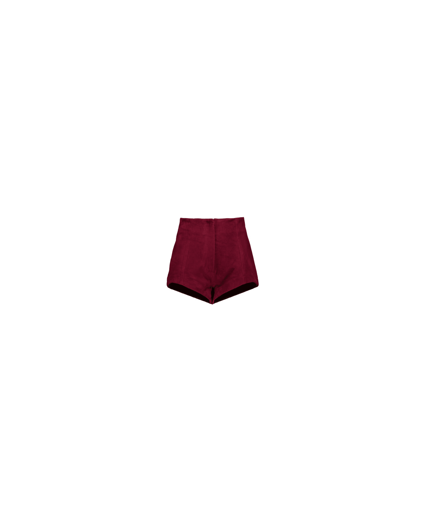 Amotea Donna In Burgundy Suede - Burgundy