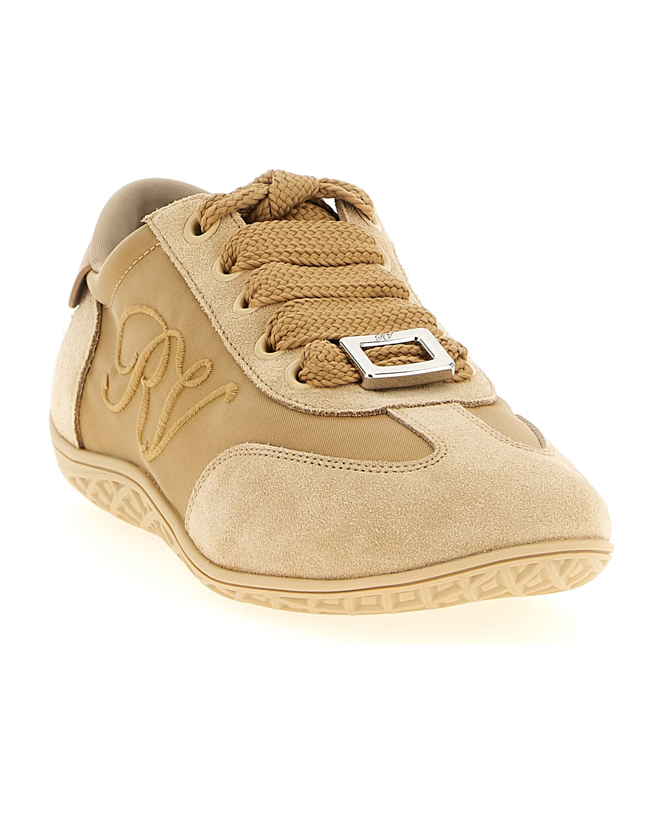 Roger Vivier 
viv Low
 Sneakers - Beige