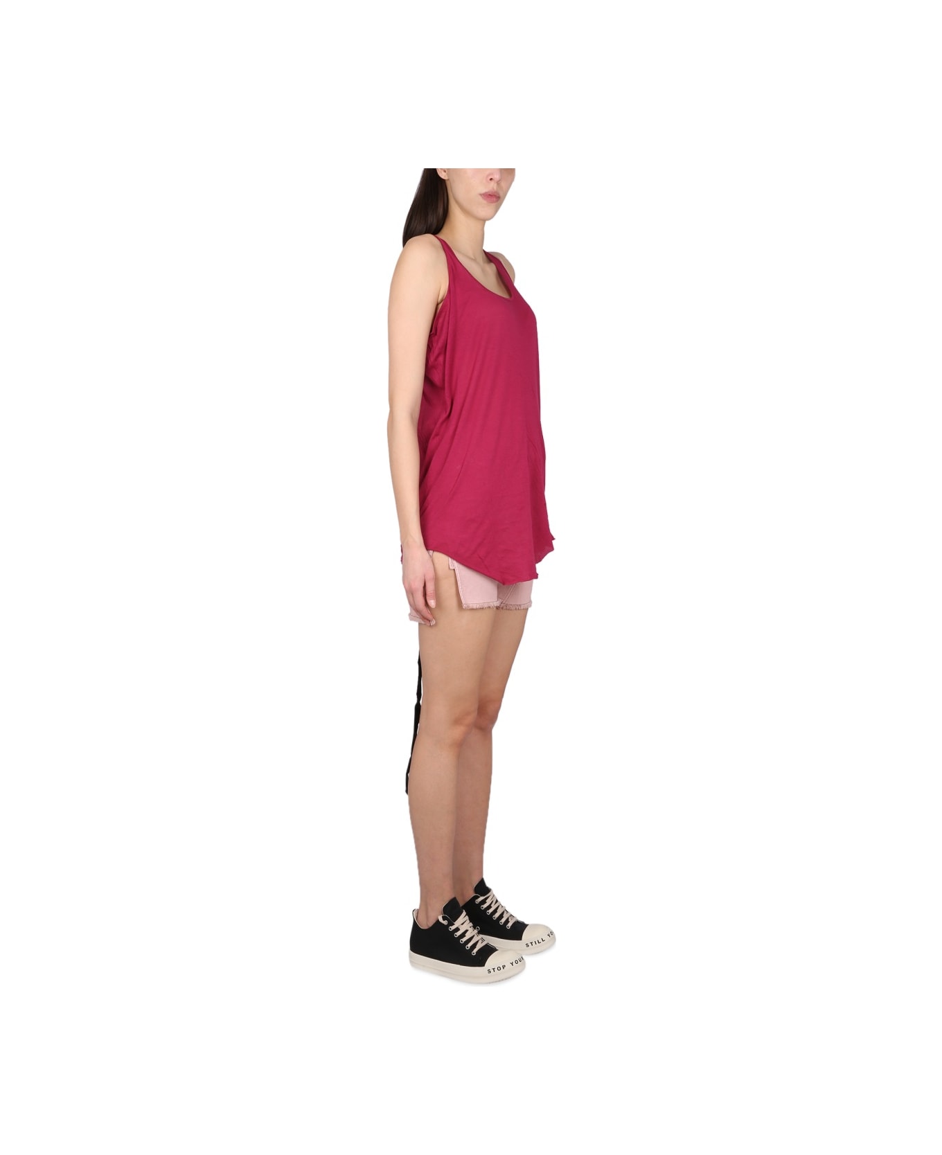 DRKSHDW Short In Denim - PINK
