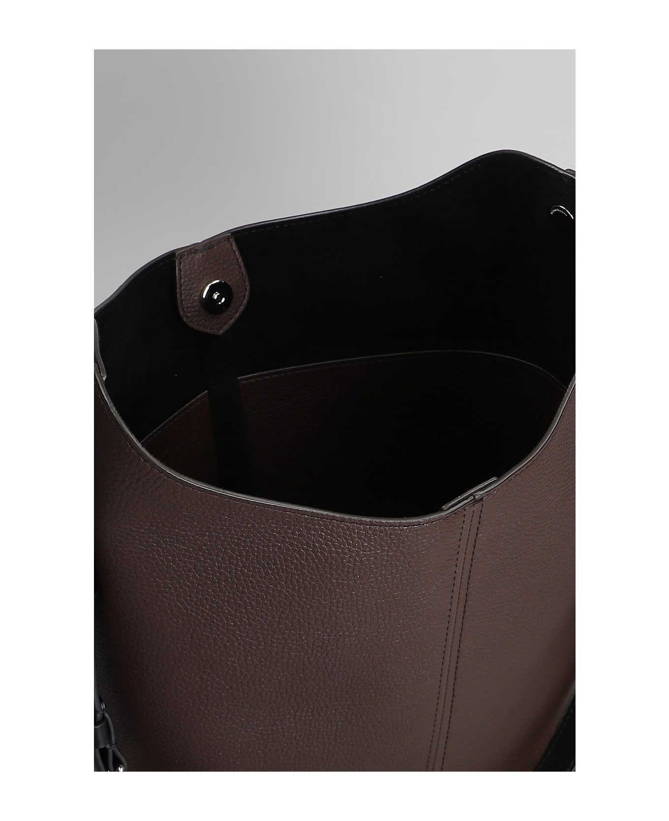 Maison Margiela Dres Sage Hobo Shoulder Bag In Brown Leather - brown