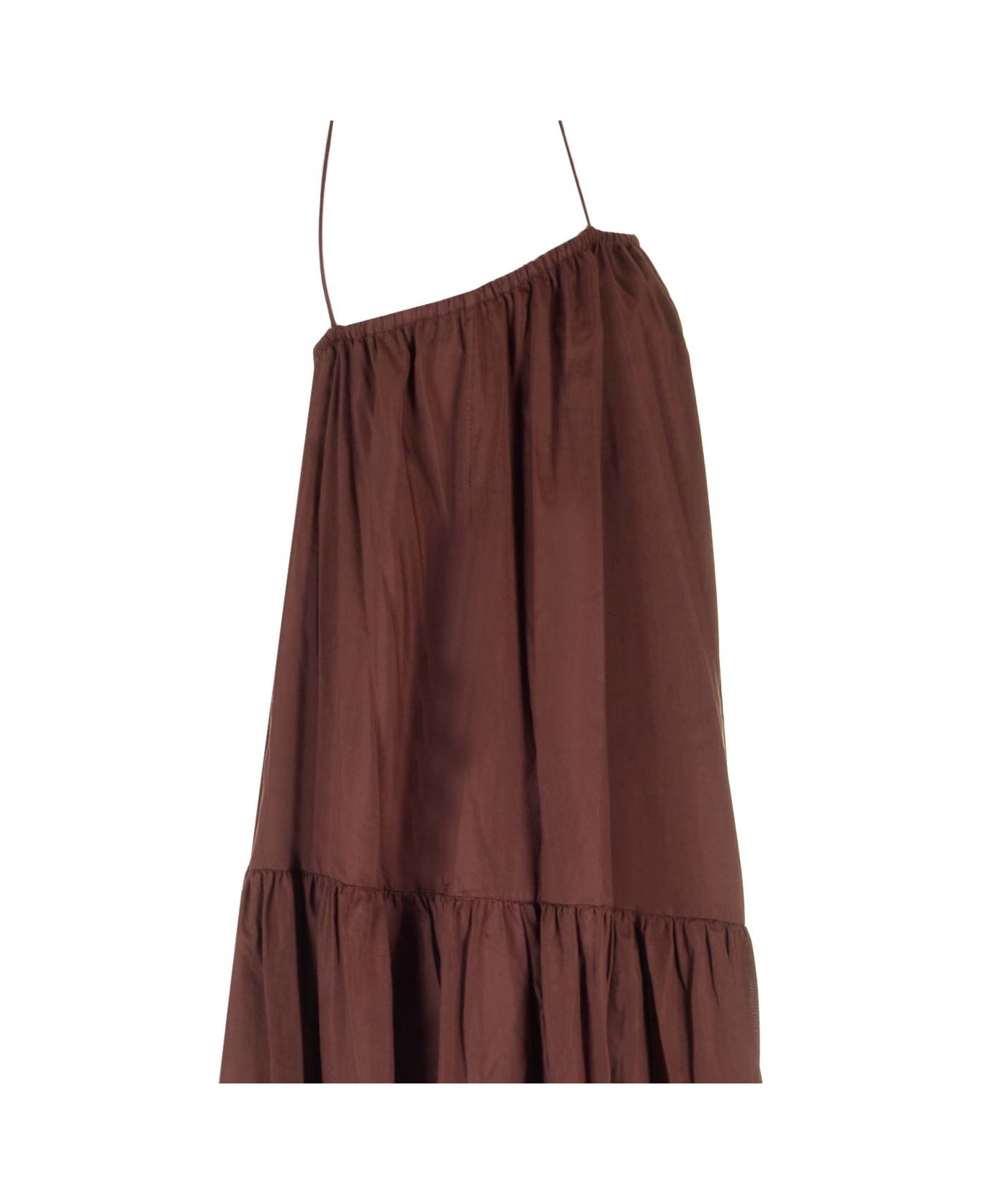 MATTEAU Voluminous Sundress - Bordeaux