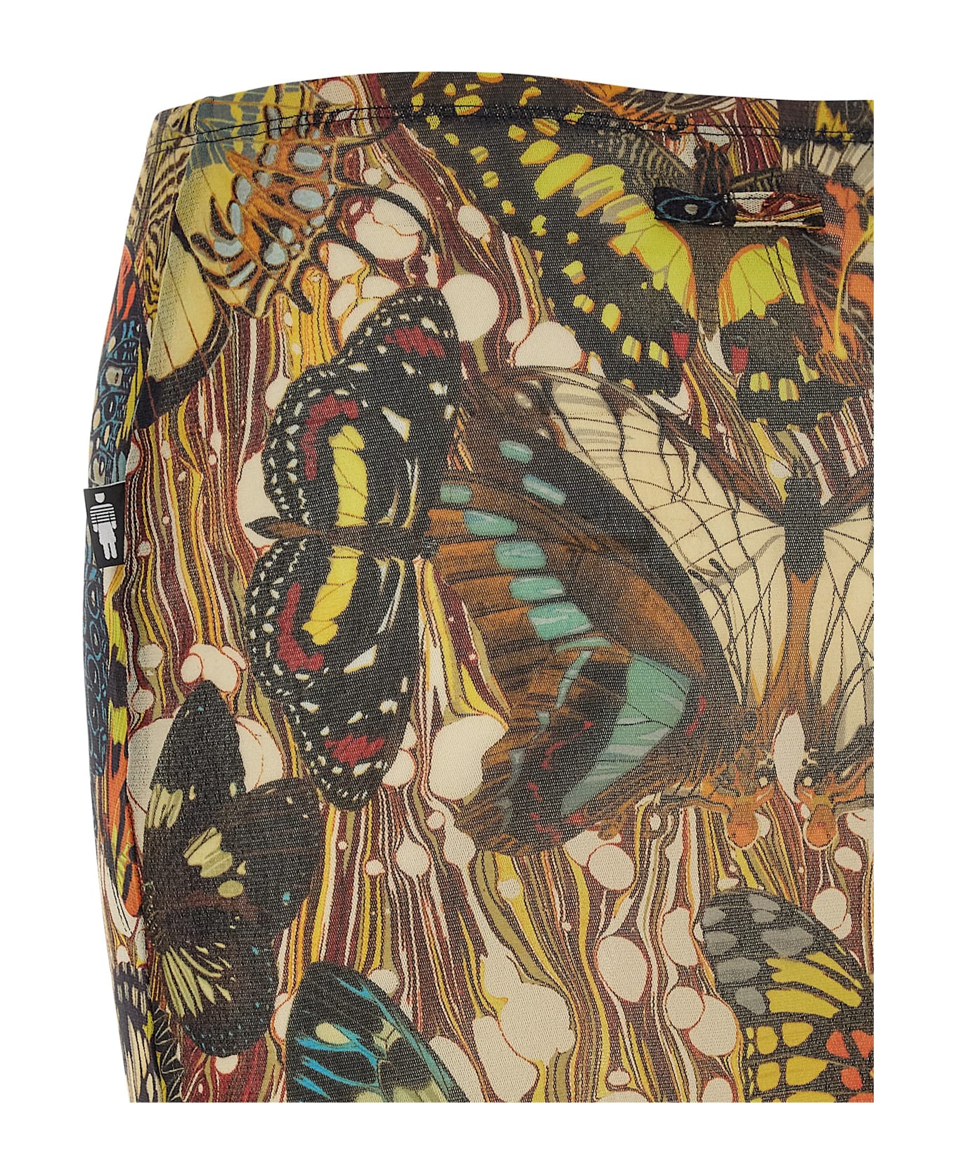 Jean Paul Gaultier 're-edition - The Yellow Butterfly' Skirt - Multicolor