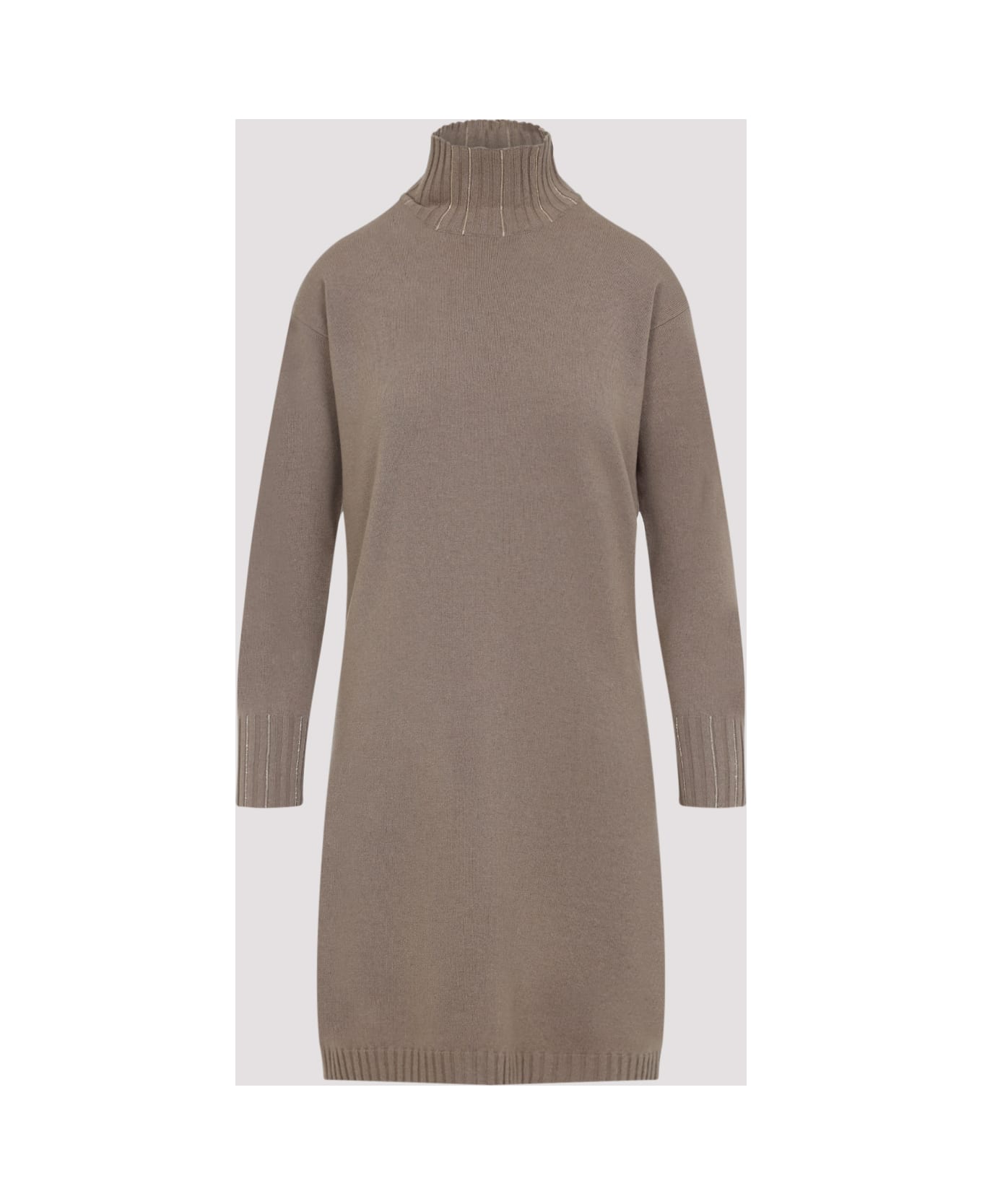 Fabiana Filippi Knit Midi Dress - Corteccia
