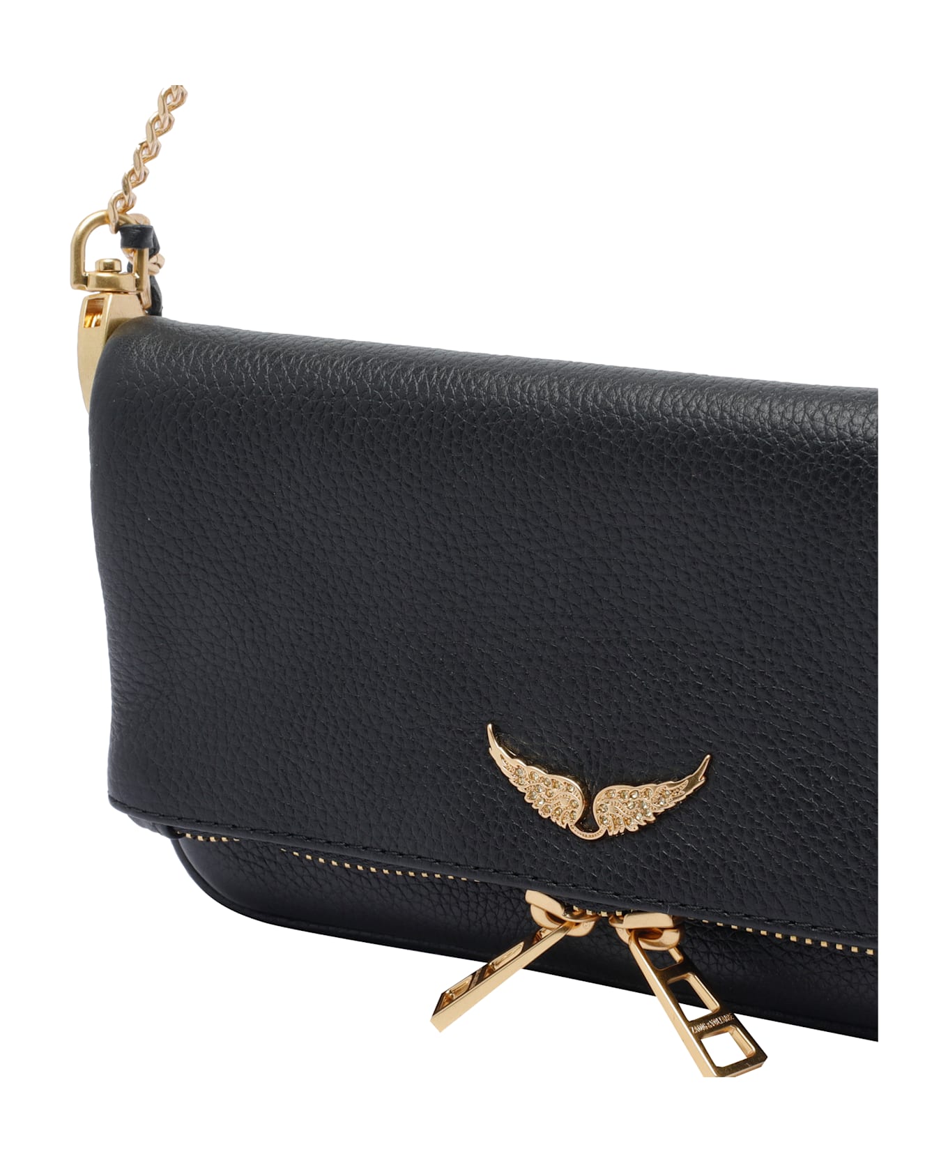 Zadig 
Voltaire Nano Rock Crossbody Bag - Black