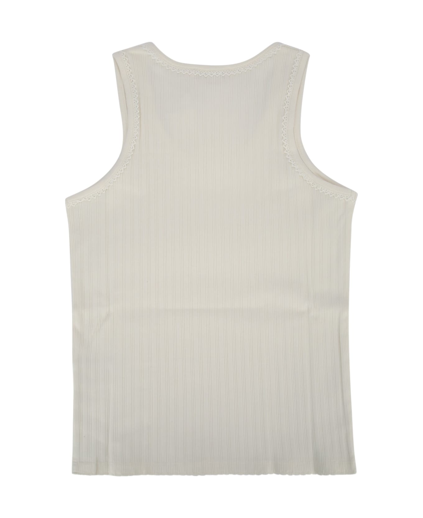 Bonpoint T-shirt Edina - BLANC LAIT