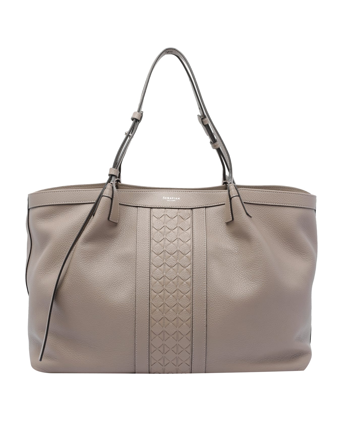 Serapian Secret Small Shoulder Bag - Beige