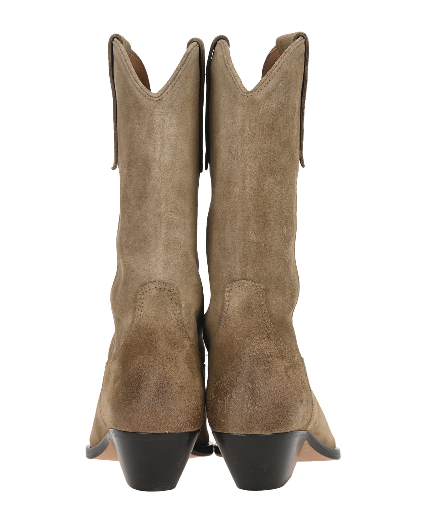 Isabel Marant Duerto Western Boots - Taupe