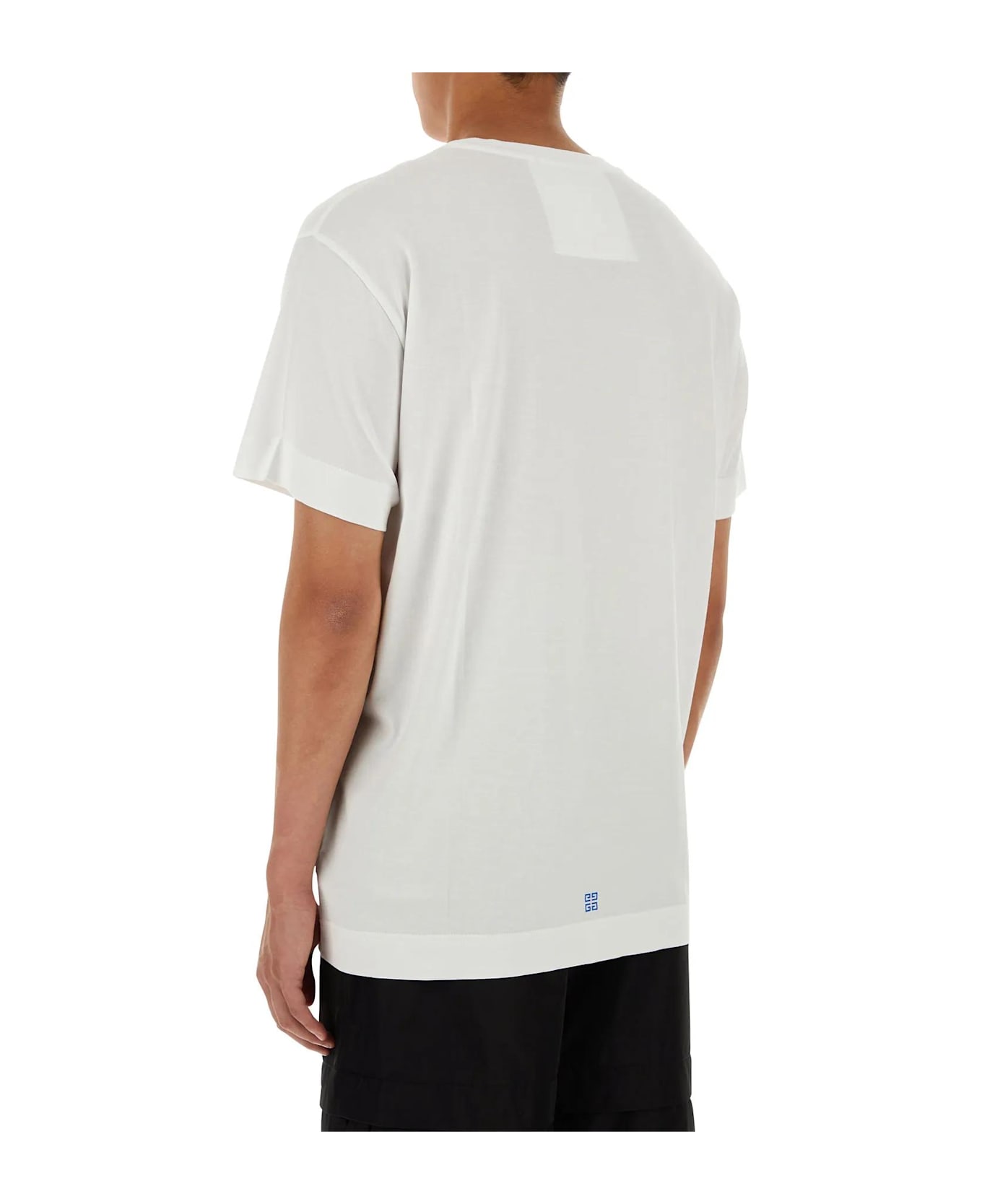 Givenchy White Cotton T-shirt - WHITE