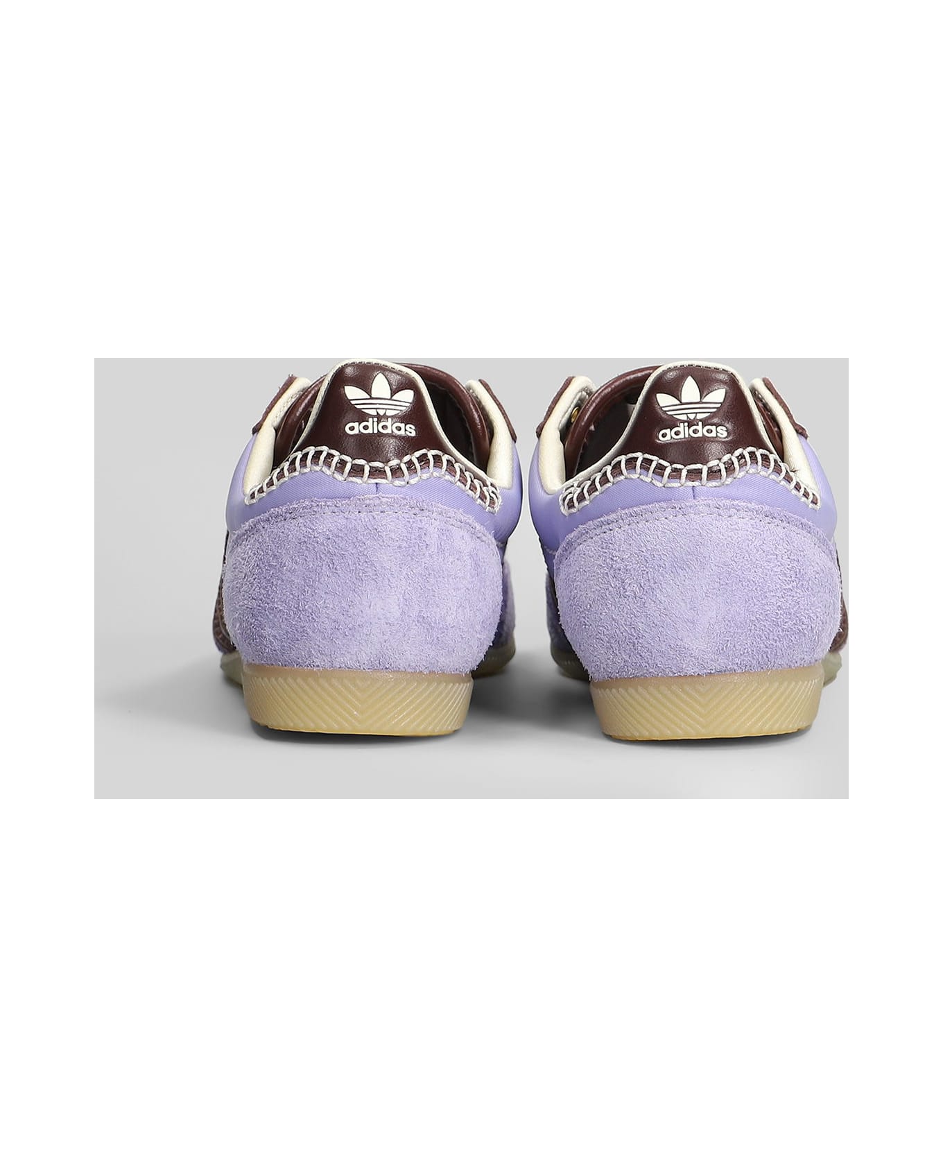 Adidas Originals by Wales Bonner Japan Sneakers In Viola Suede And Fabric - Viola