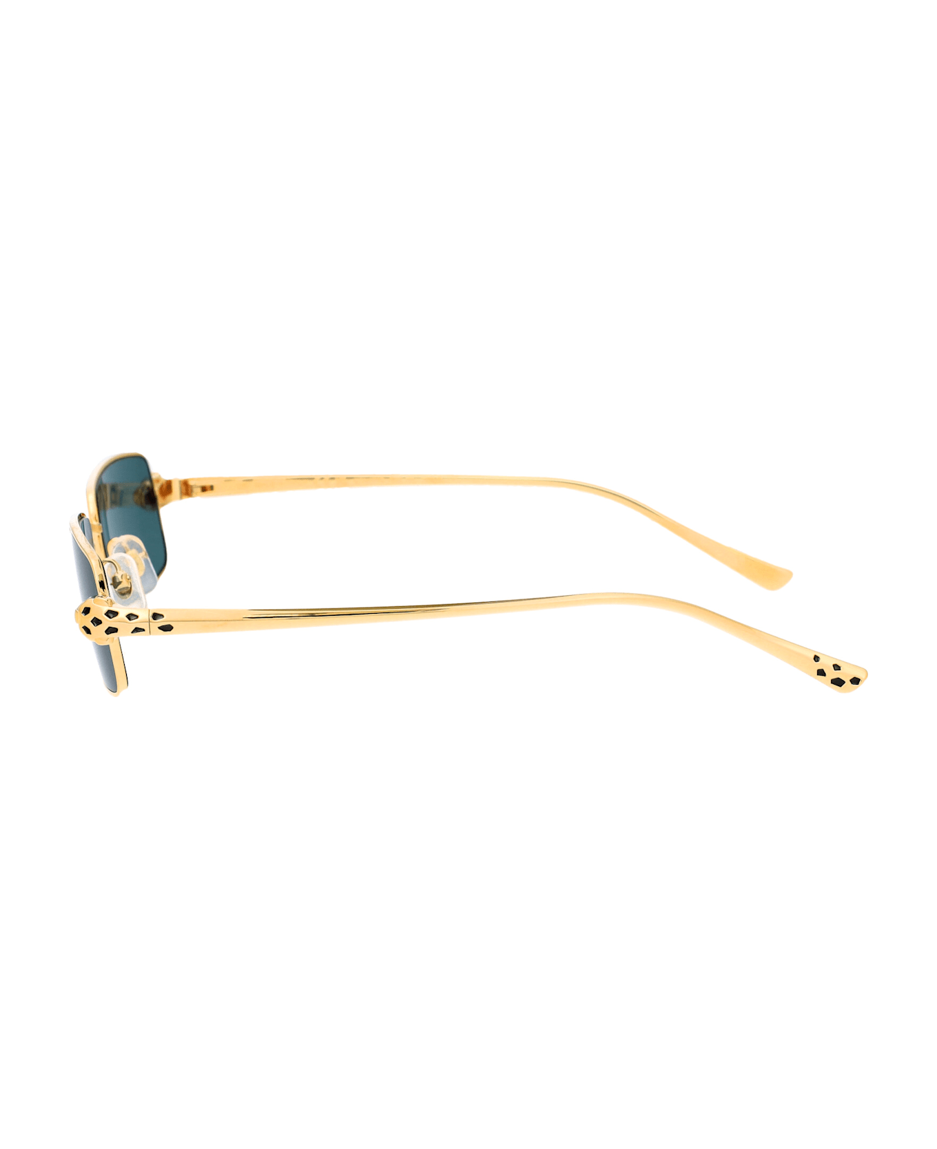 Cartier Eyewear Ct0473s Sunglasses - 003 GOLD GOLD GREEN