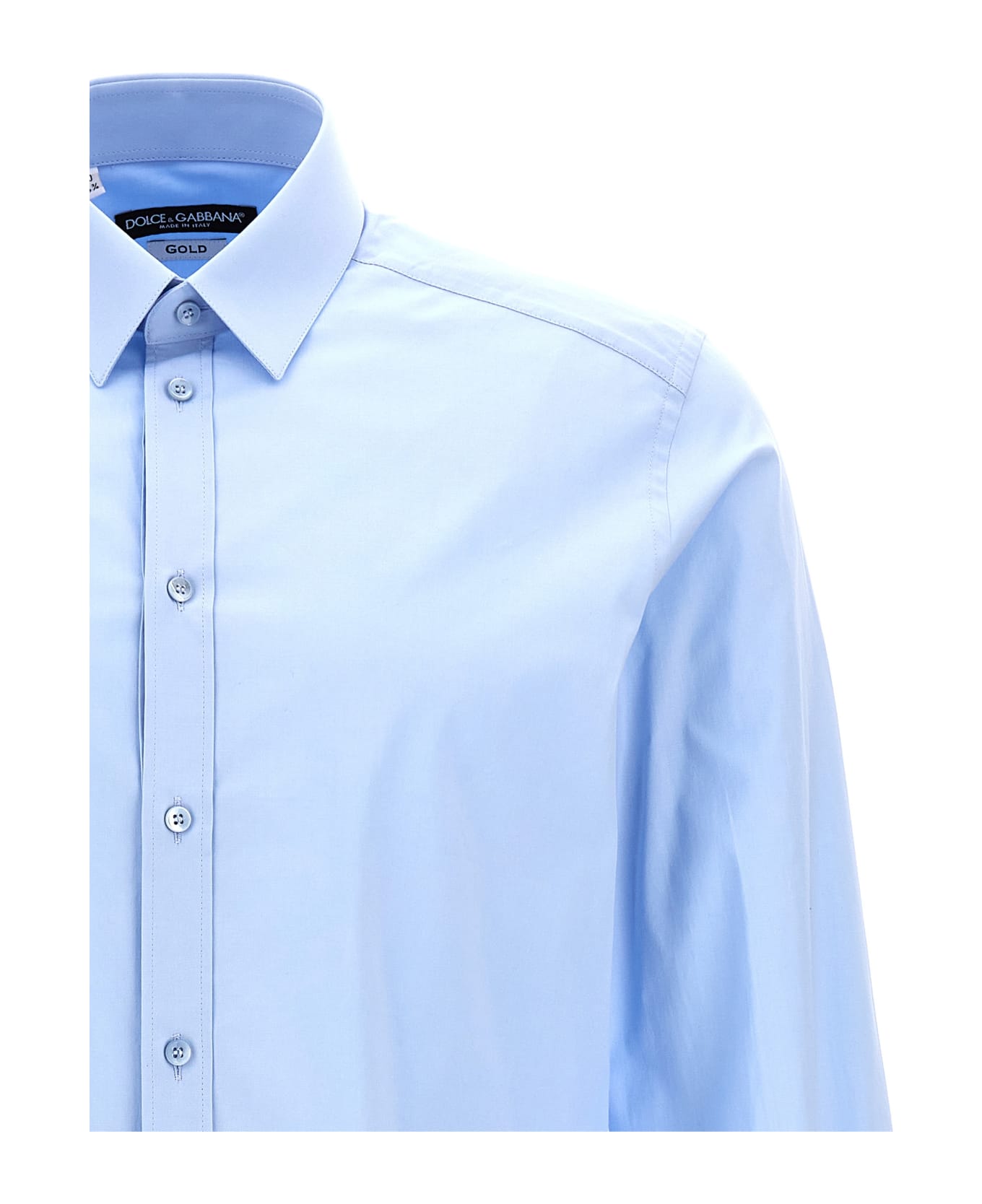 Dolce & Gabbana Long-sleeved Shirt - Light Blue シャツ