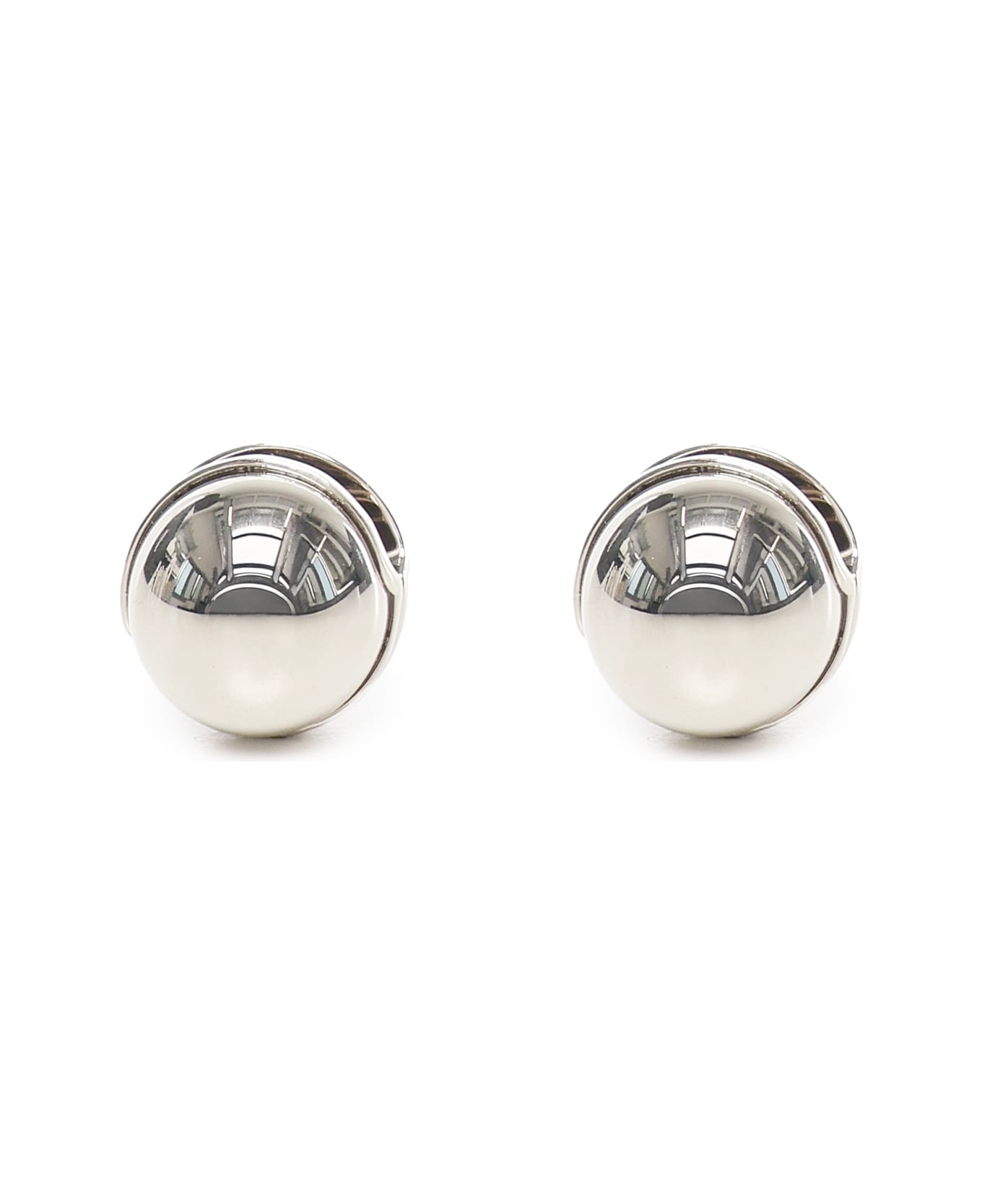 Alaia Sphere Earrings - Silver