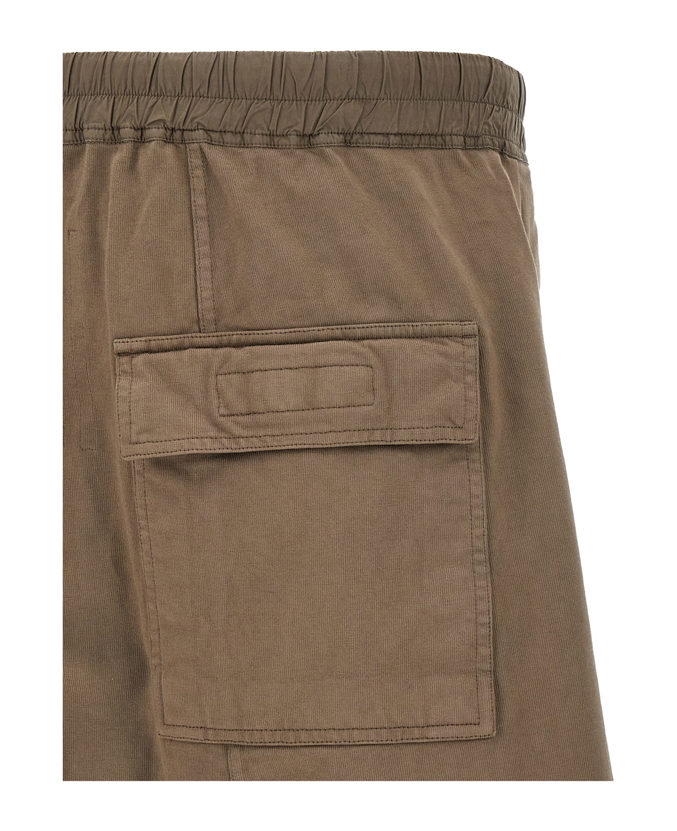 DRKSHDW 
drawstring Pods
 Bermuda Shorts - Brown