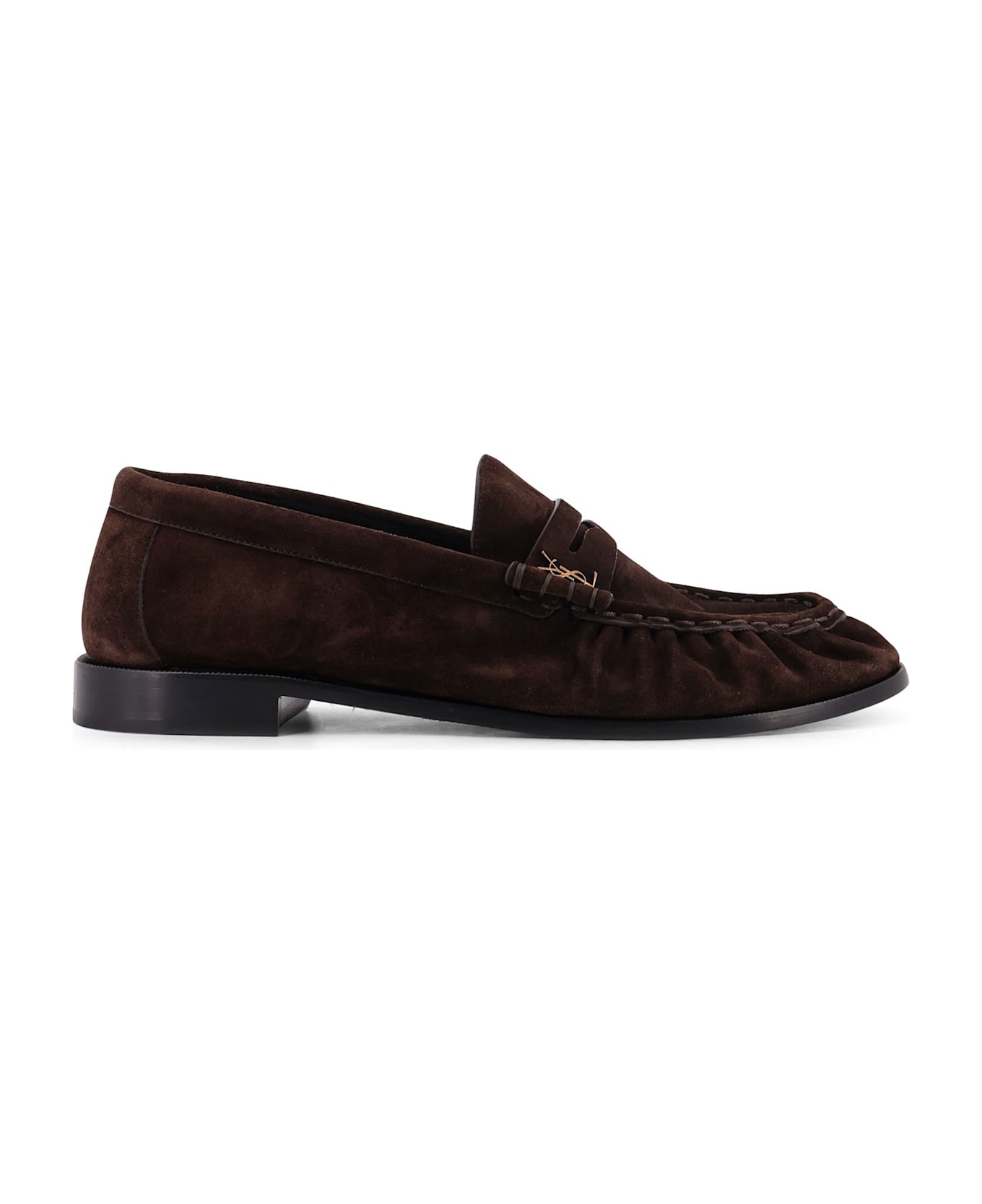 Saint Laurent Le Loafer 15 Moc Suede Loafers - T. Moro