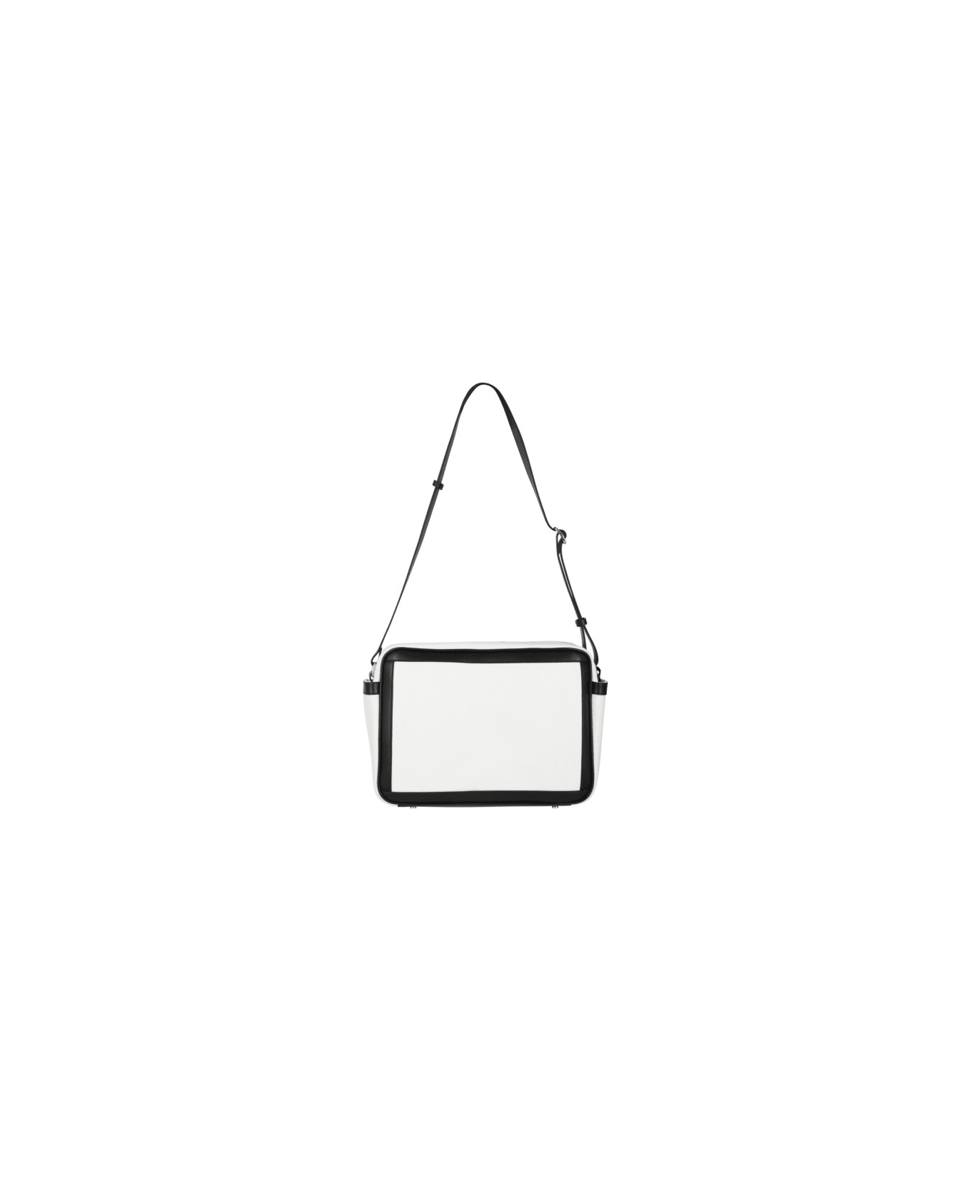 Balmain Changing Bag With Logo - Bianco-nero