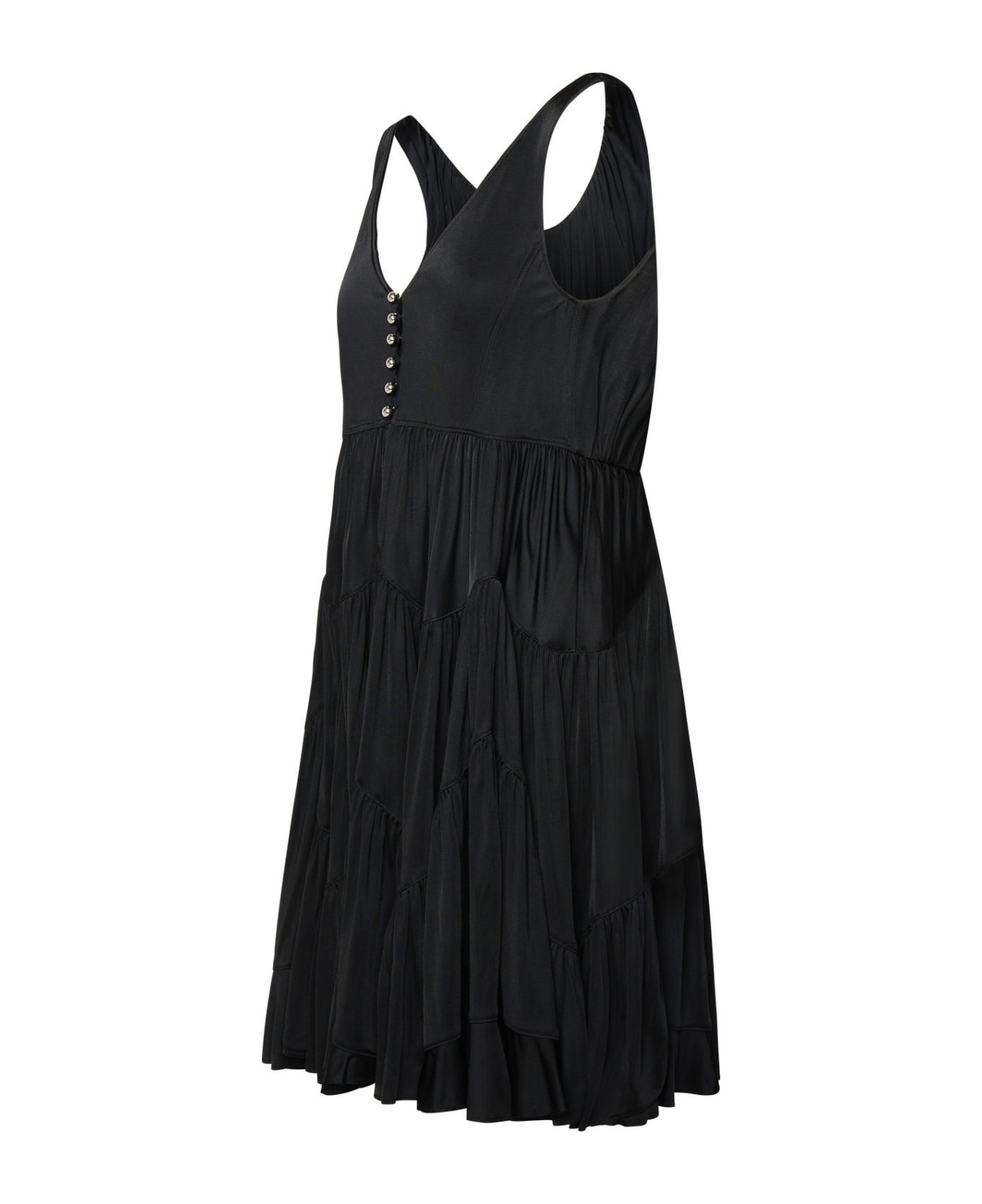 Lanvin Black Viscose Dress - Black ワンピース＆ドレス