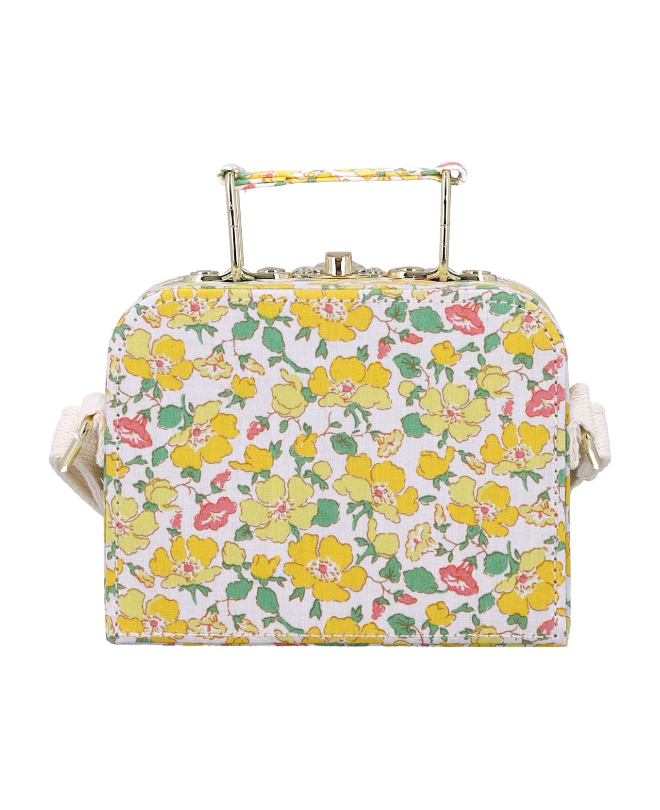 Bonpoint Kid - Mini Suitcase Shoulder Bag - YELLOW