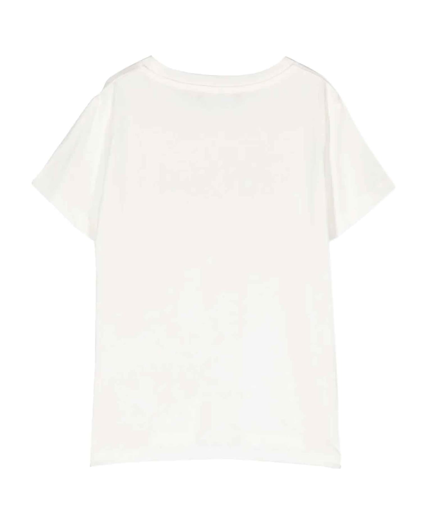Young Versace White T-shirt Unisex Kids - Bianco
