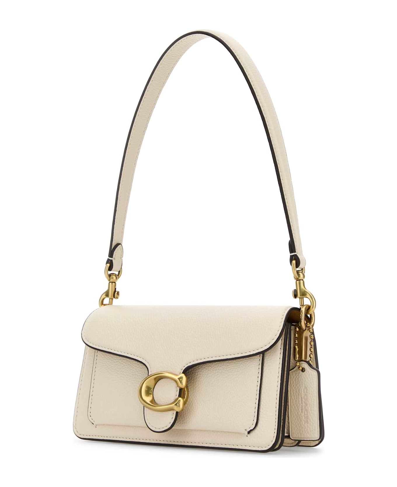 Coach Ivory Leather Tabby 20 Shoulder Bag - B4CHALK