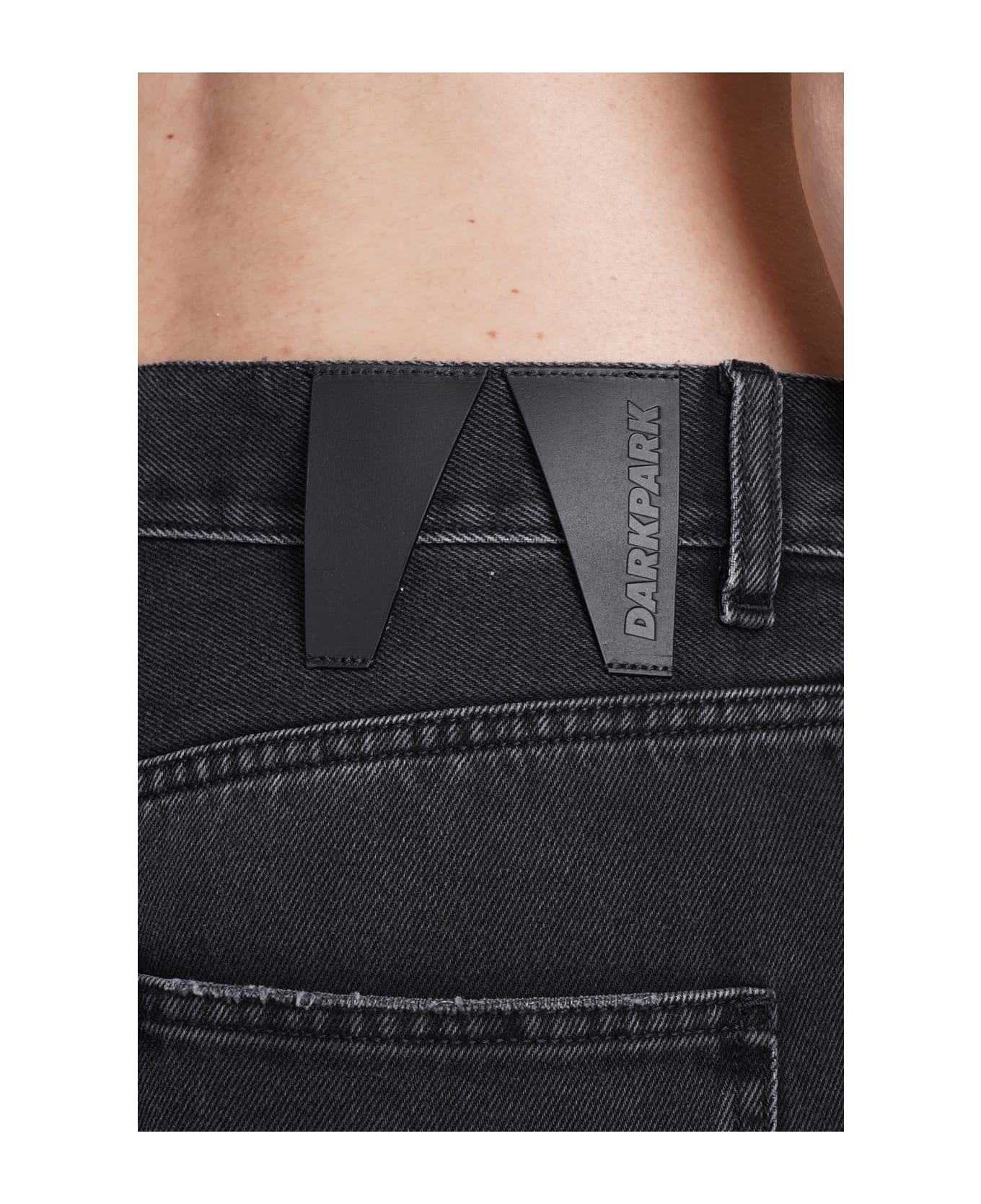 DARKPARK Lisa Jeans In Black Cotton - black