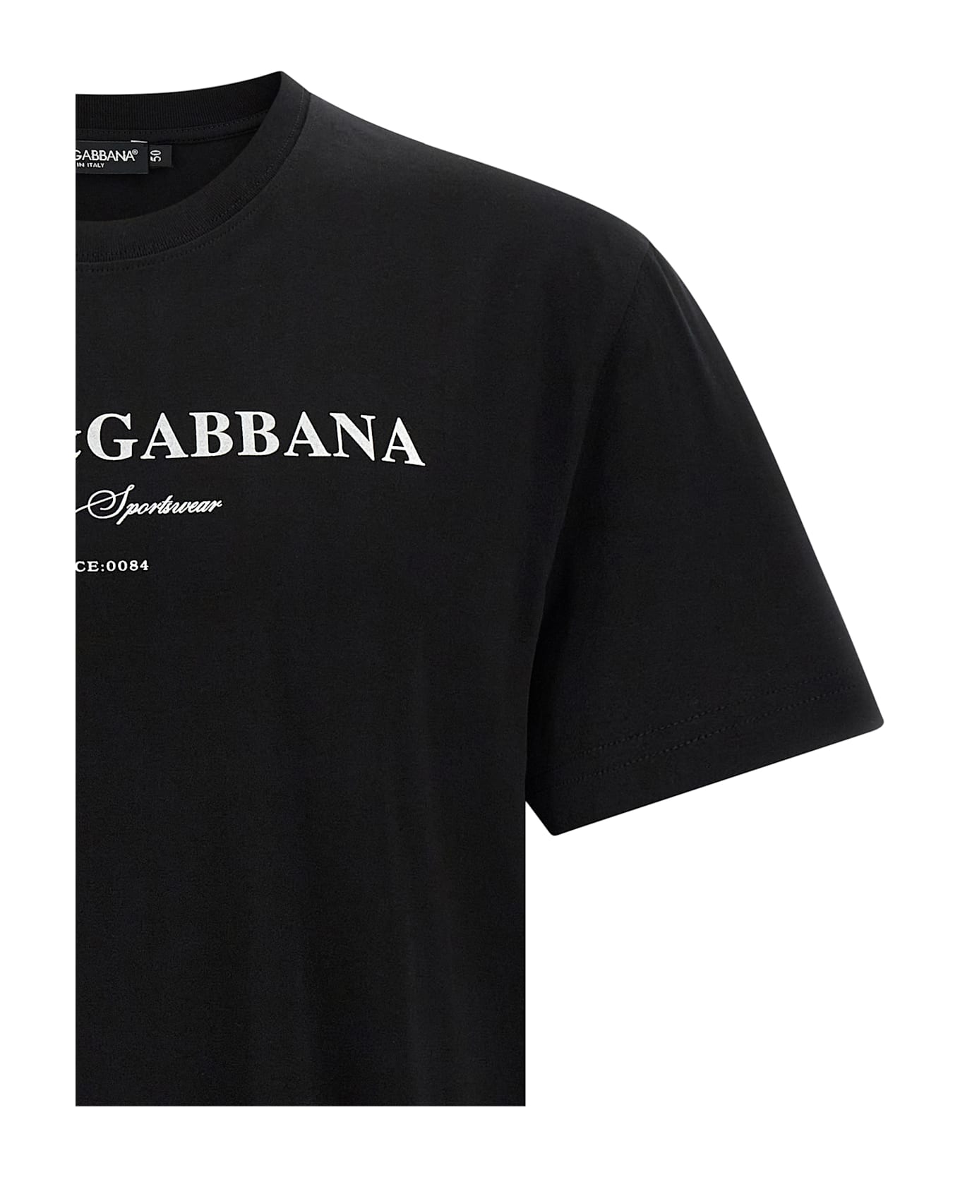 Dolce 
Gabbana Printed T-shirt - Black  