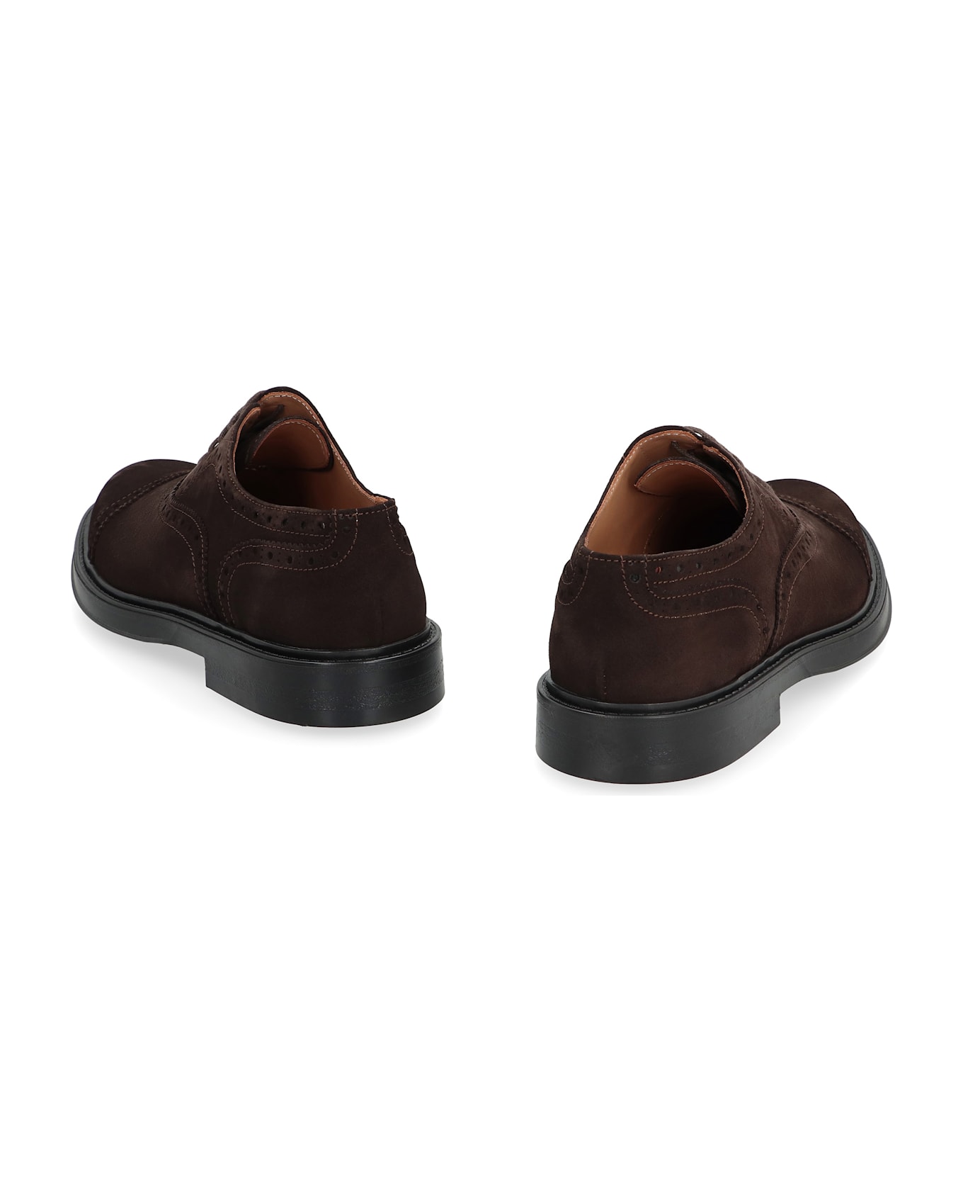 Bruno Magli Leather Lace-up Shoes - brown