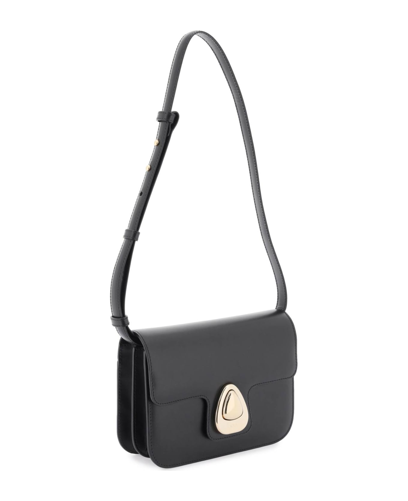 A.P.C. Astra Small Shoulder Bag - black