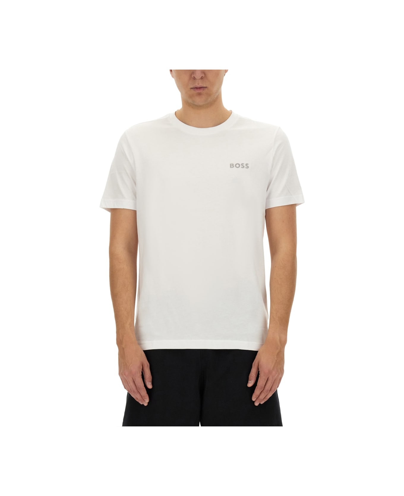 Hugo Boss Cotton T-shirt - WHITE