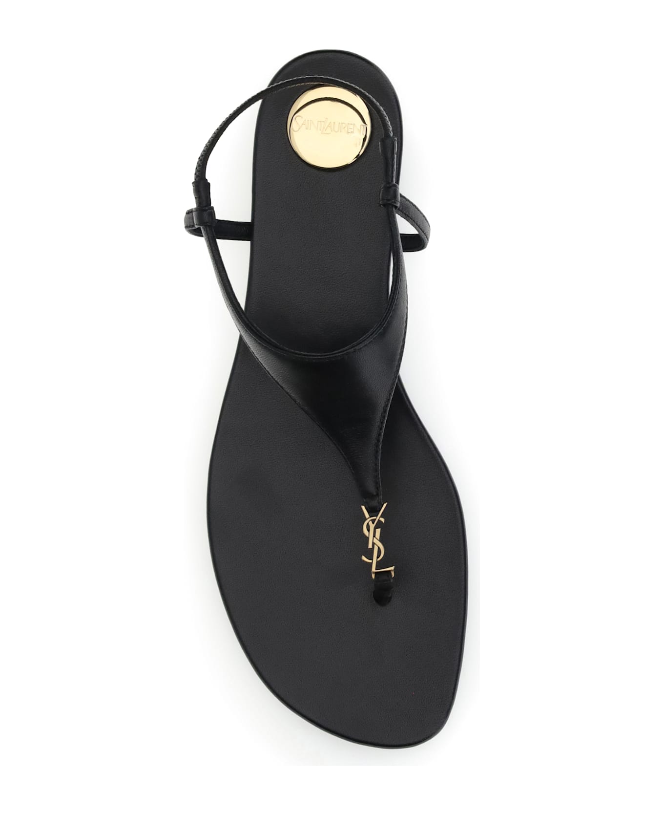 Saint Laurent Babylon Sandals - Black