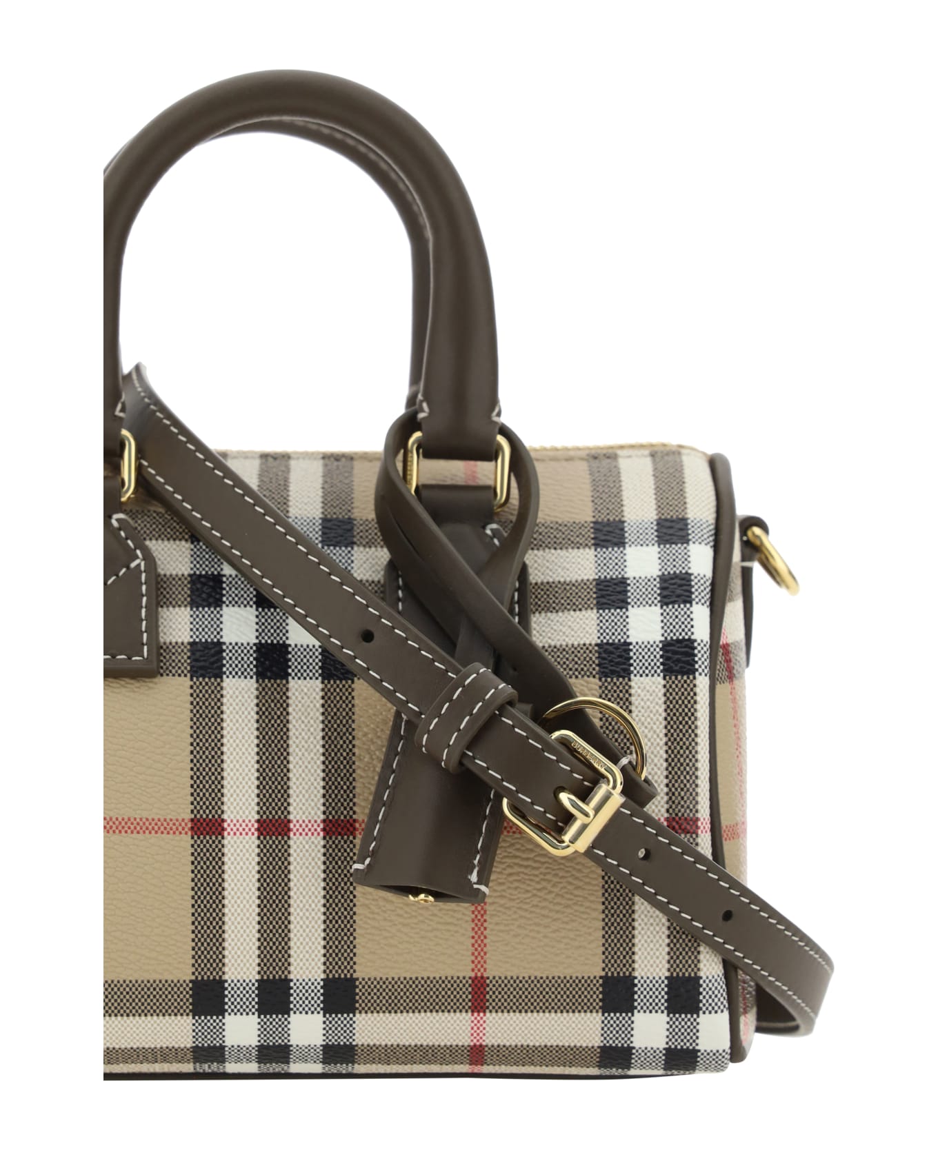 Burberry Check Mini Bowling Bag | italist