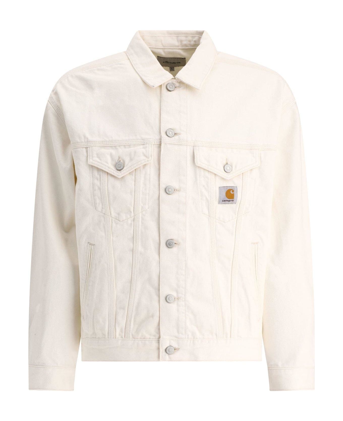 Carhartt Helston Denim Jacket - WHITE