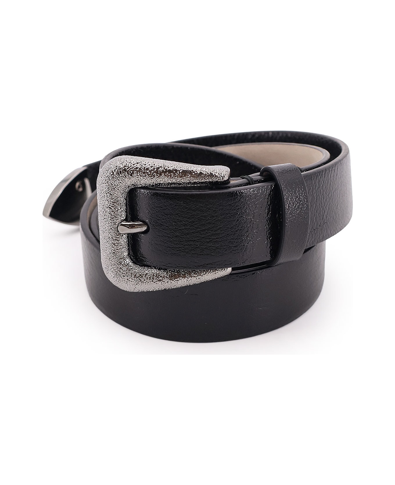 Brunello Cucinelli Leather Belt - Black