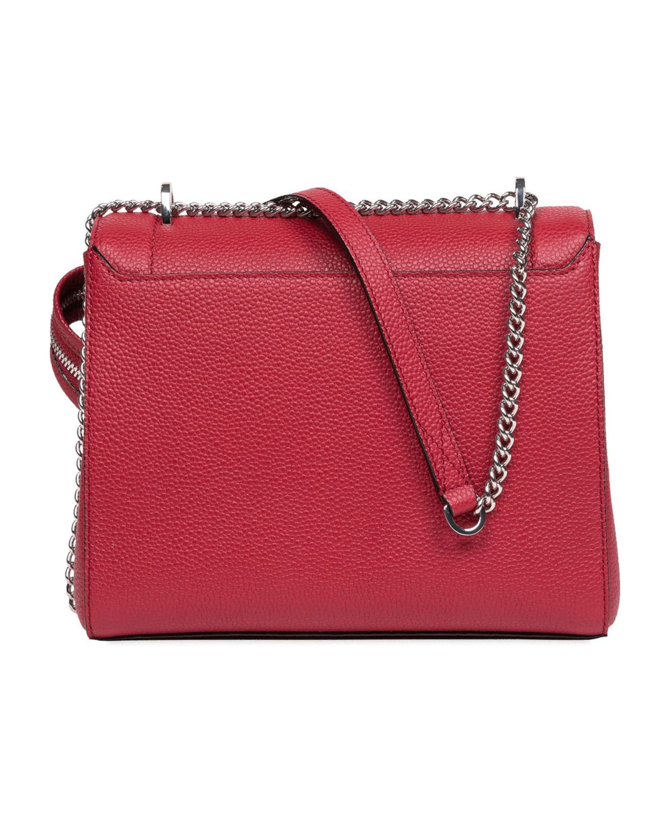 Lancel Bordeaux Grained Leather Shoulder Bag | italist, ALWAYS LIKE A SALE