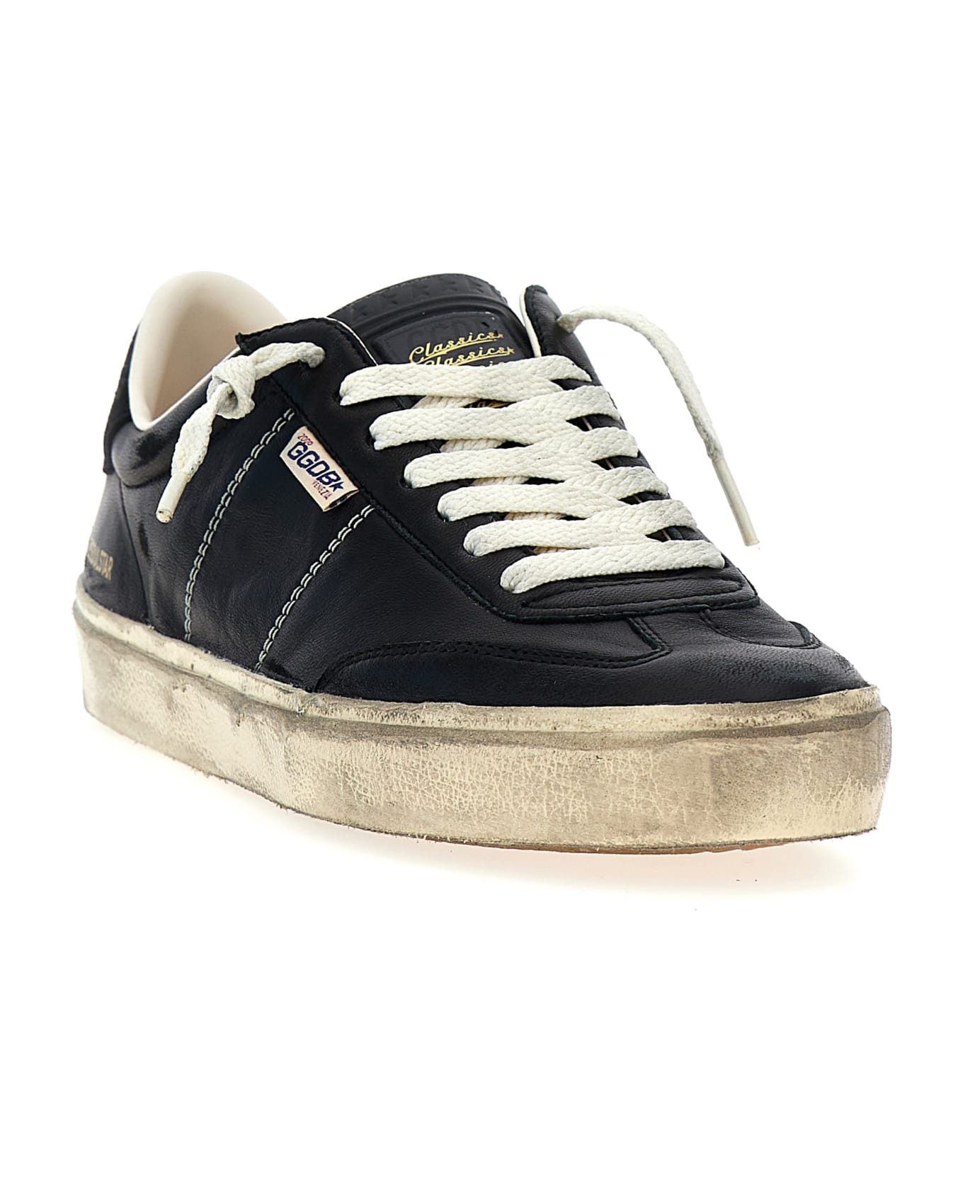 Golden Goose 'soul Star' Sneakers - White/Black